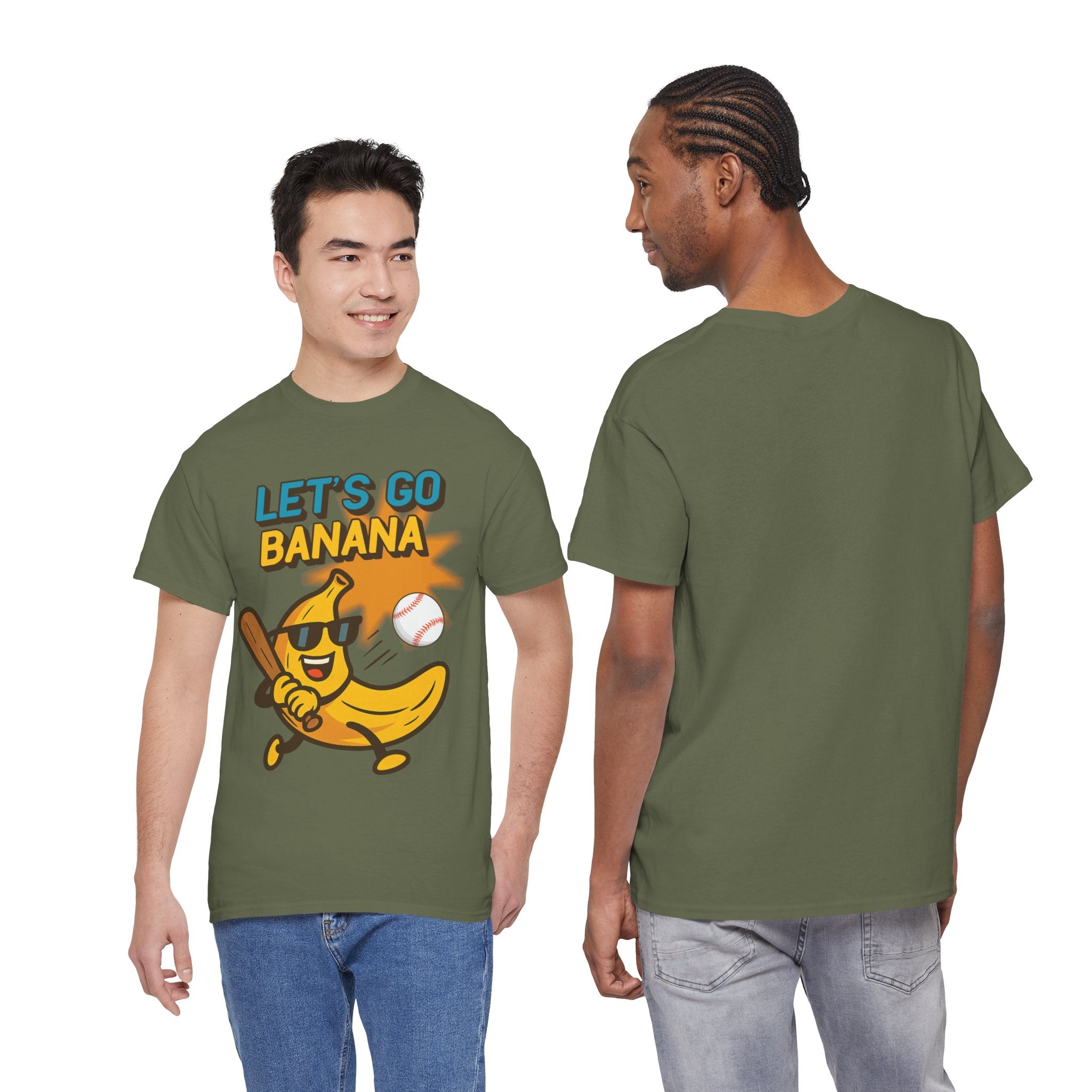 Baseball Banana Unisex Tee