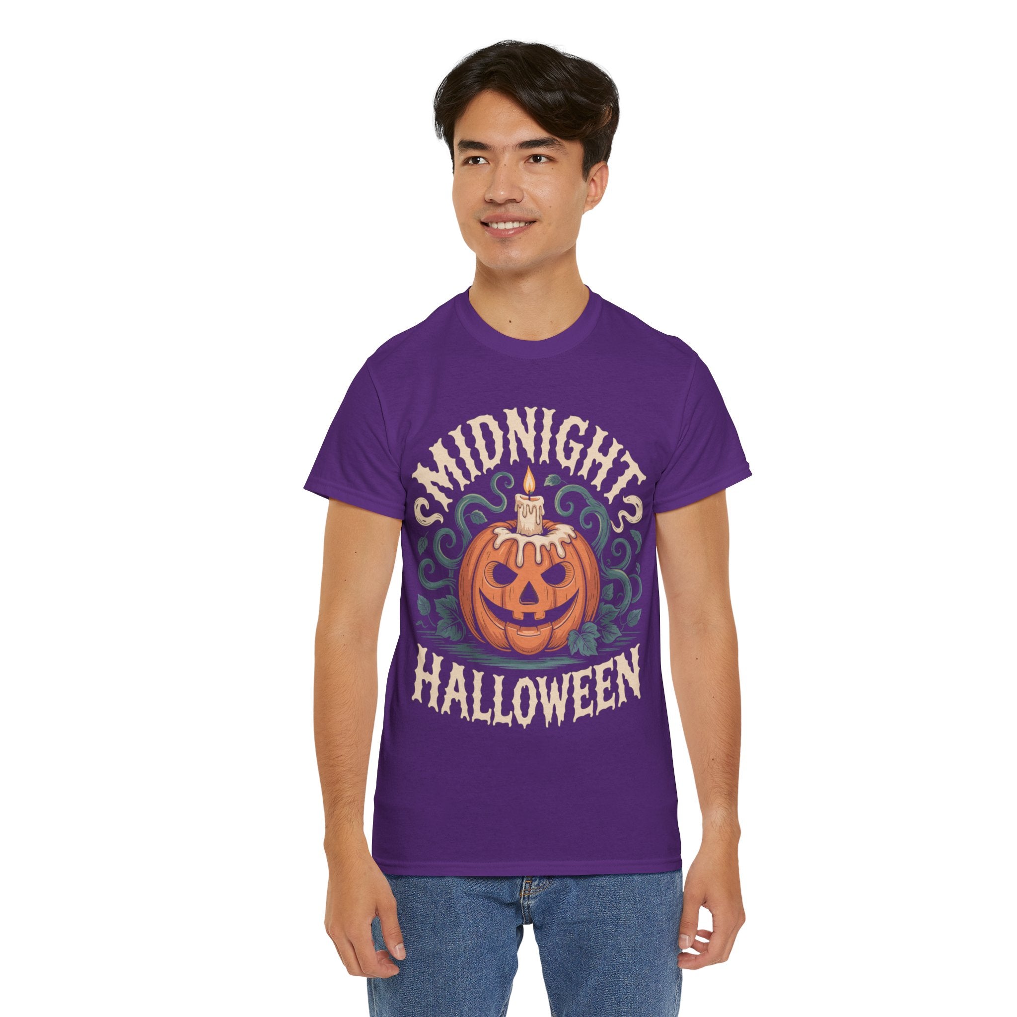 Midnight Halloween Pumpkin Tee