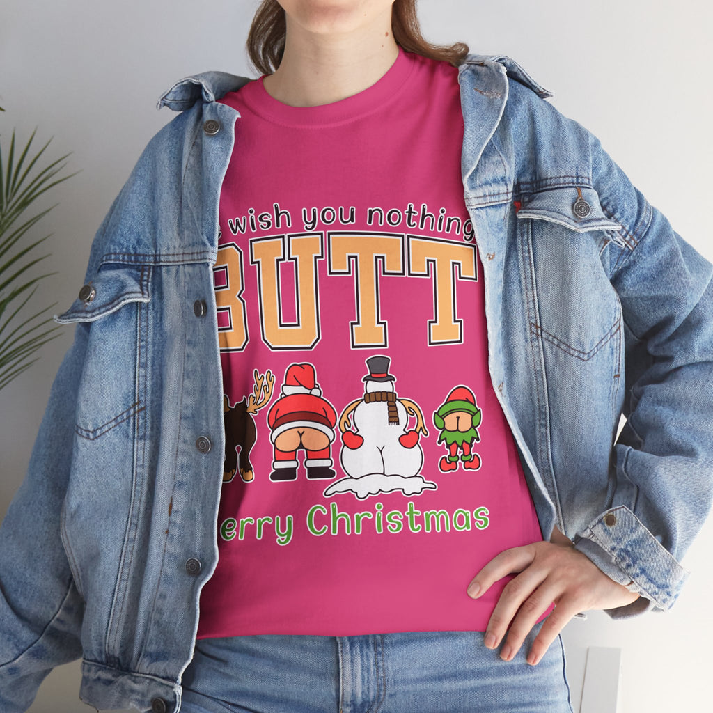 Christmas Butts Unisex Cotton Tee