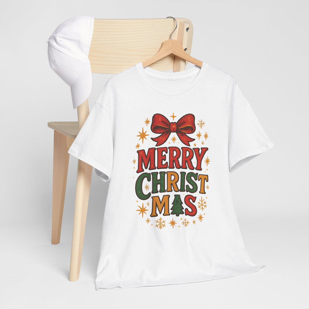 Merry Christmas Unisex Cotton Tee