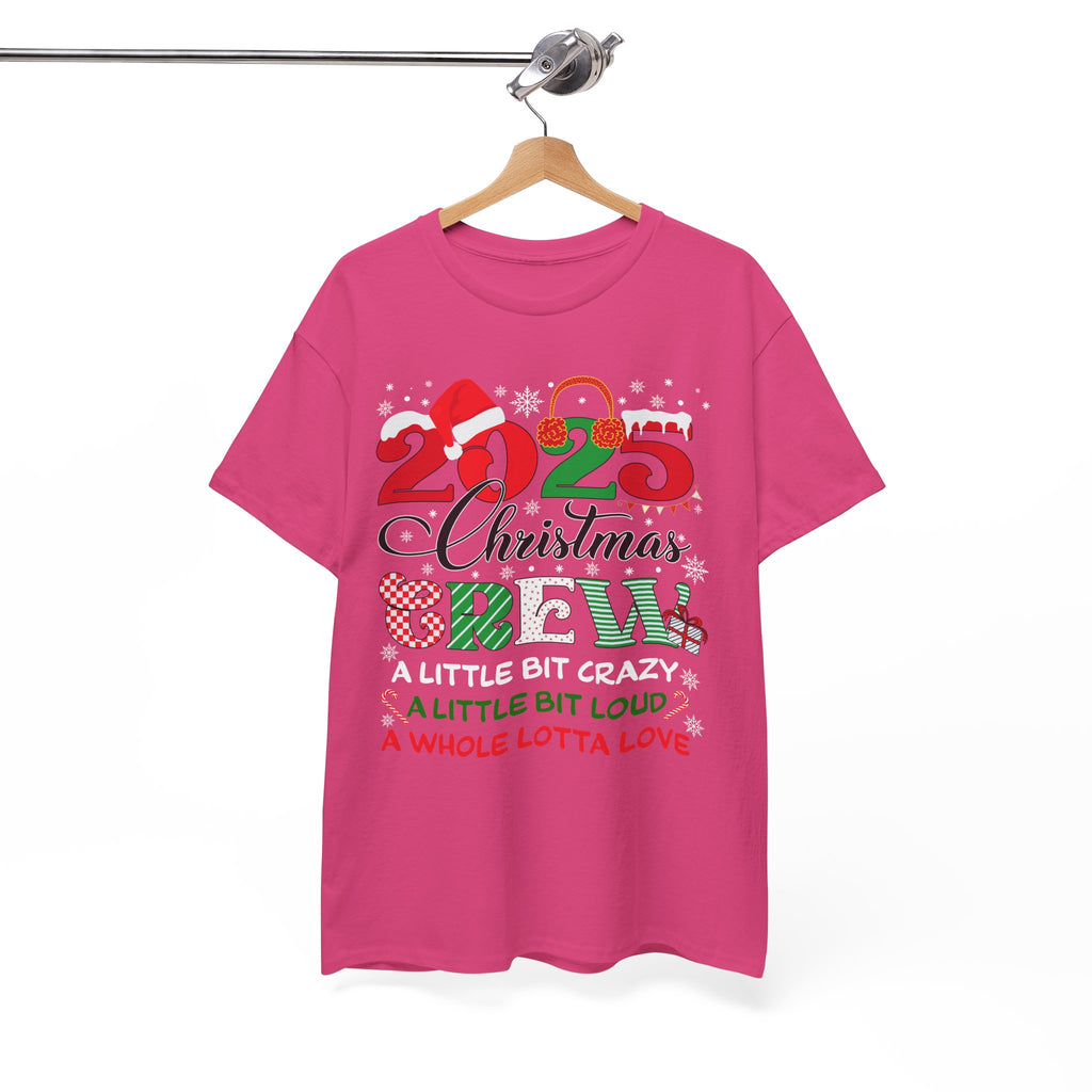 Christmas Crew 2025 Unisex Cotton Tee