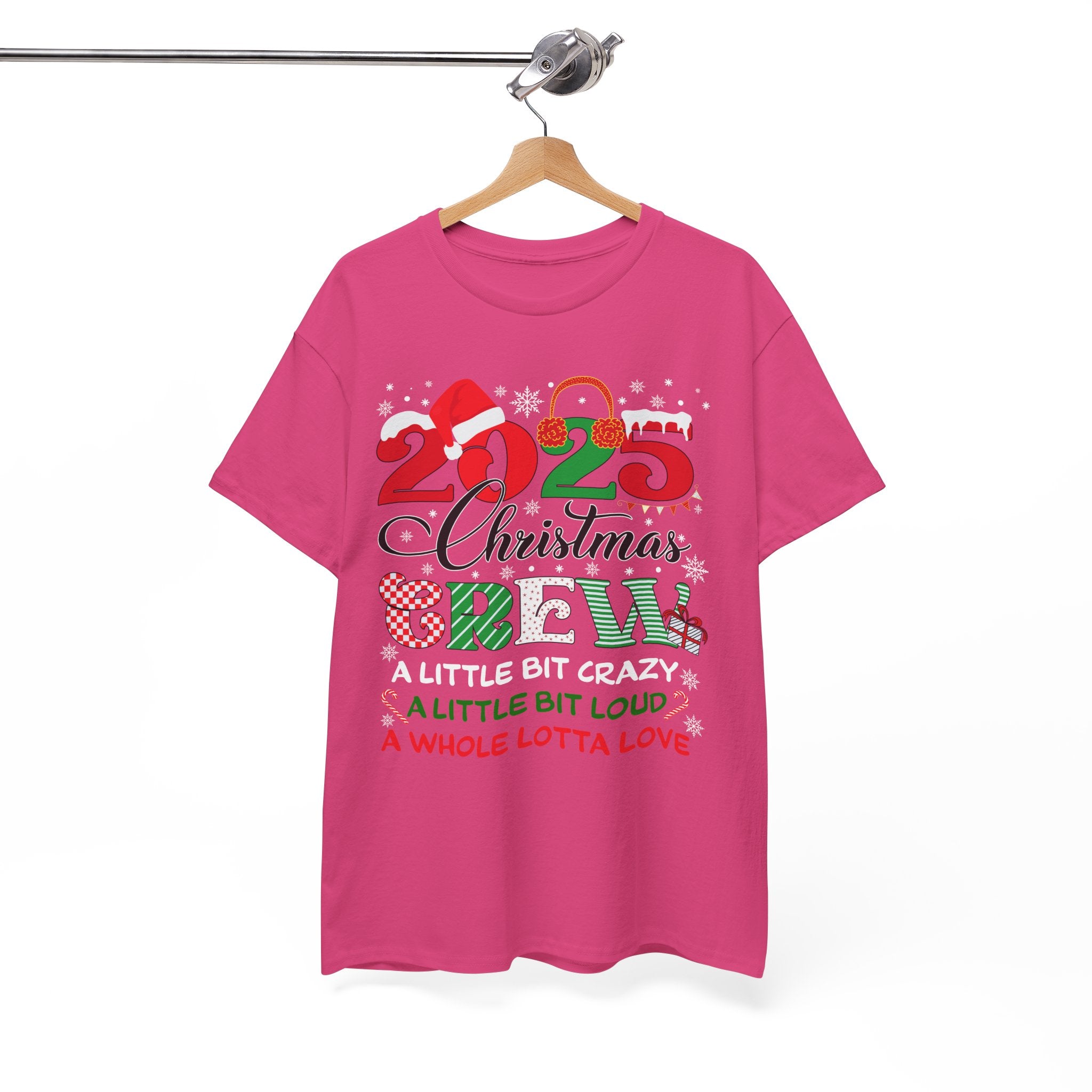Christmas Crew 2025 Unisex Cotton Tee