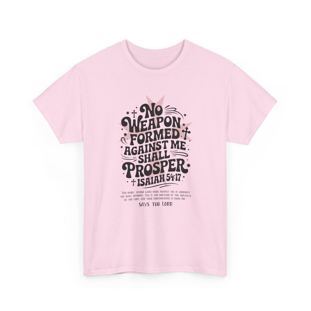 Christian Cross Text Art T-Shirt — Faith & Salvation Unisex Cotton Tee