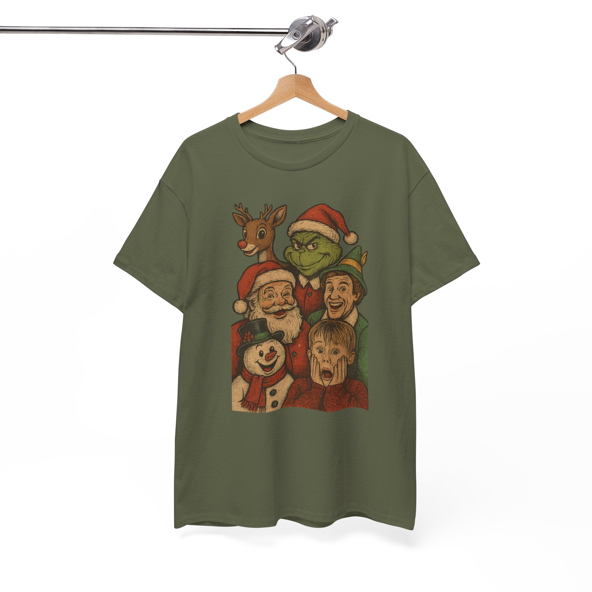 Christmas Icon Vintage Unisex Cotton Tee