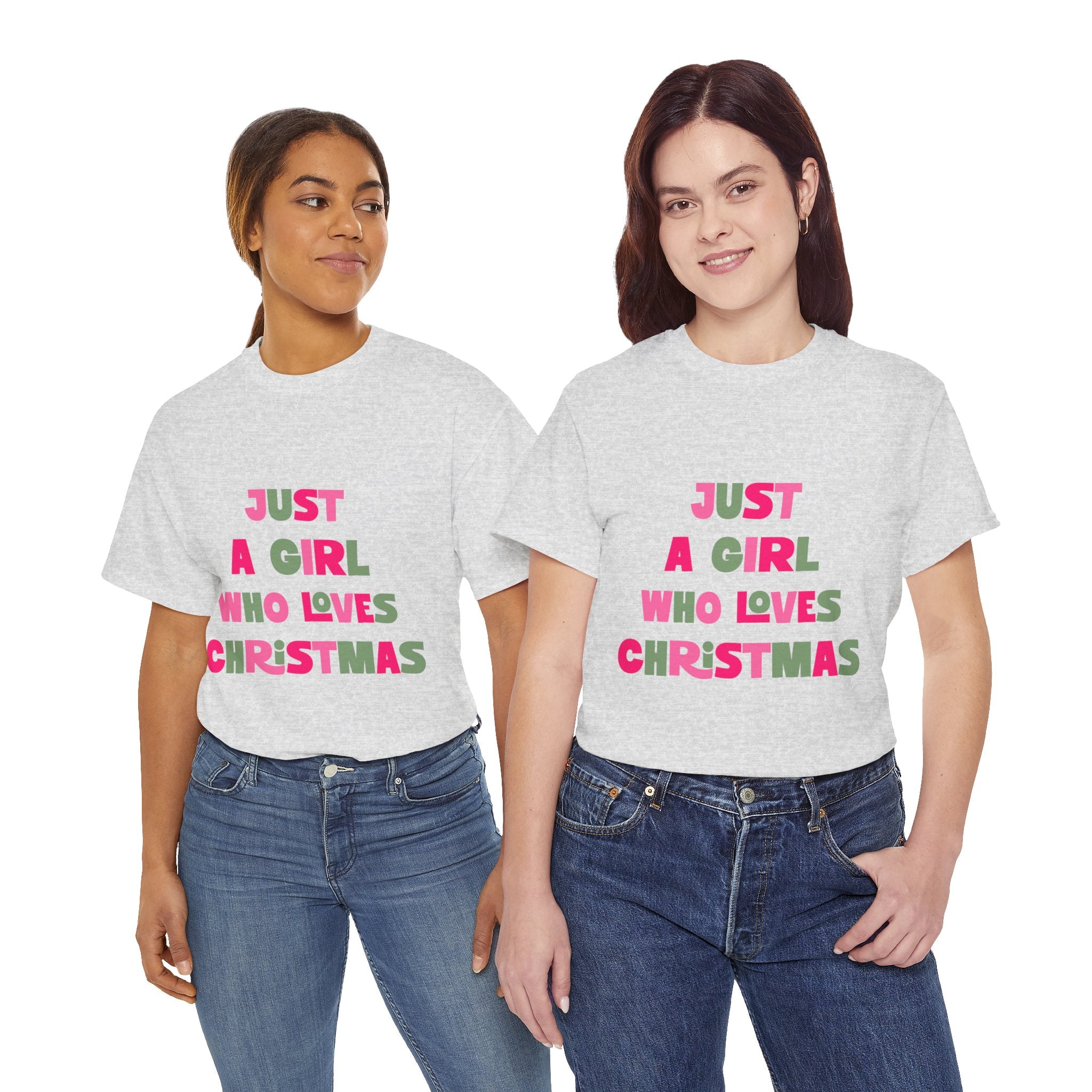 Christmas Text Unisex Cotton Tee