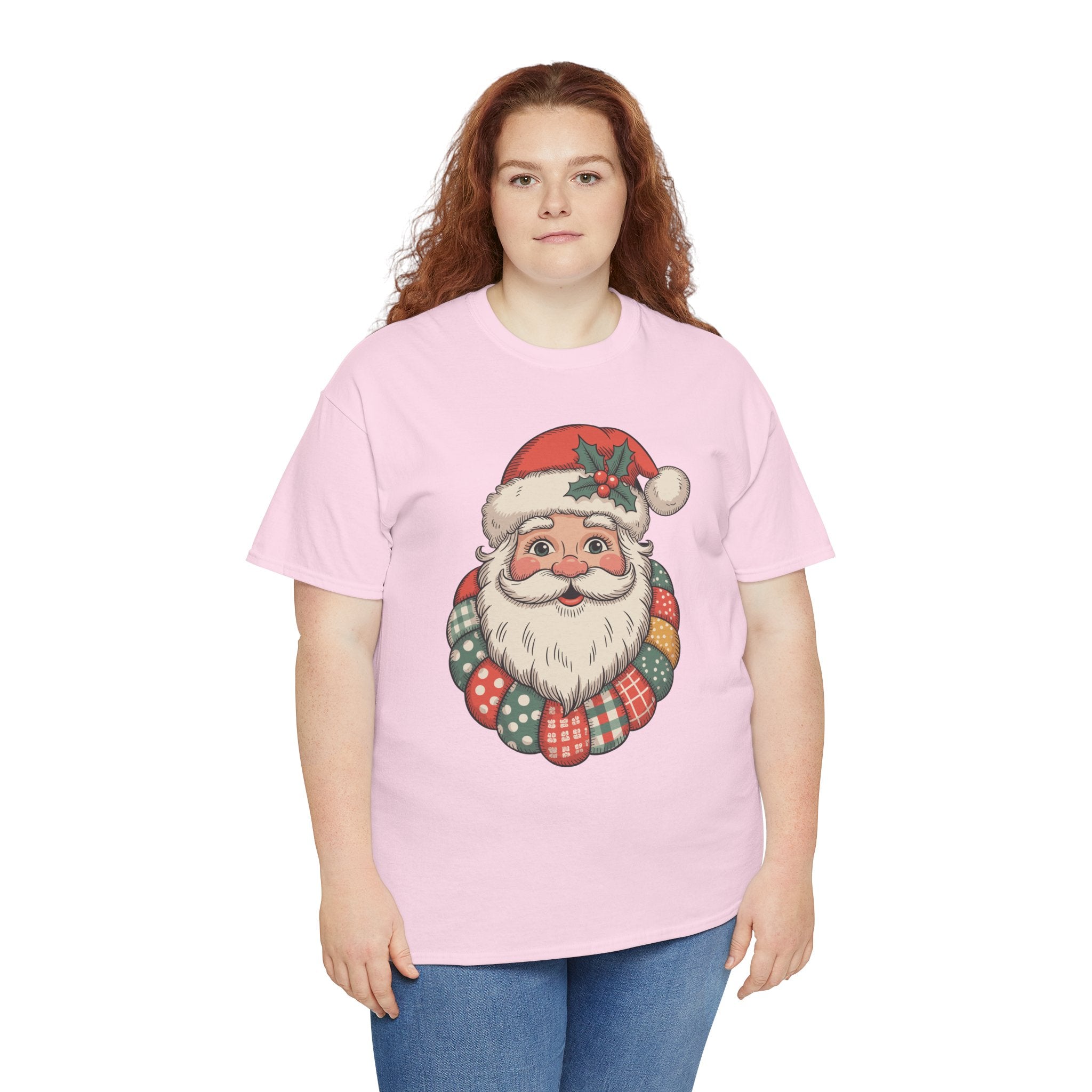 Vintage Santa Unisex Cotton Tee