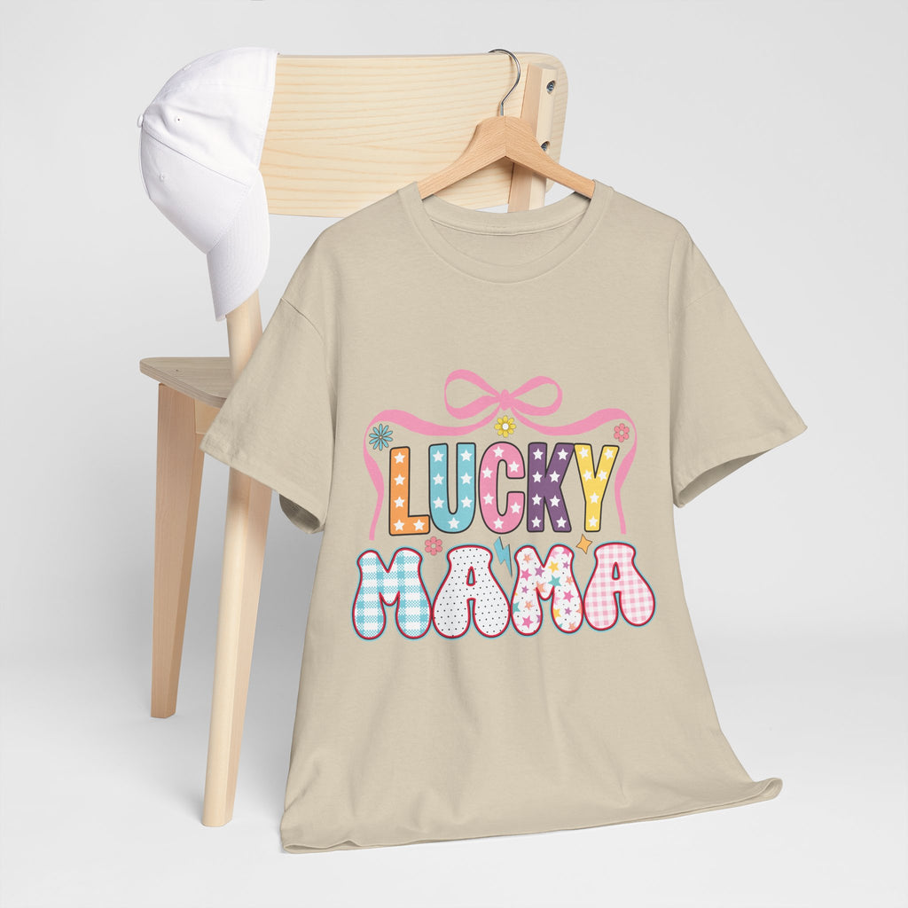 Lucky Mama Unisex Cotton Tee