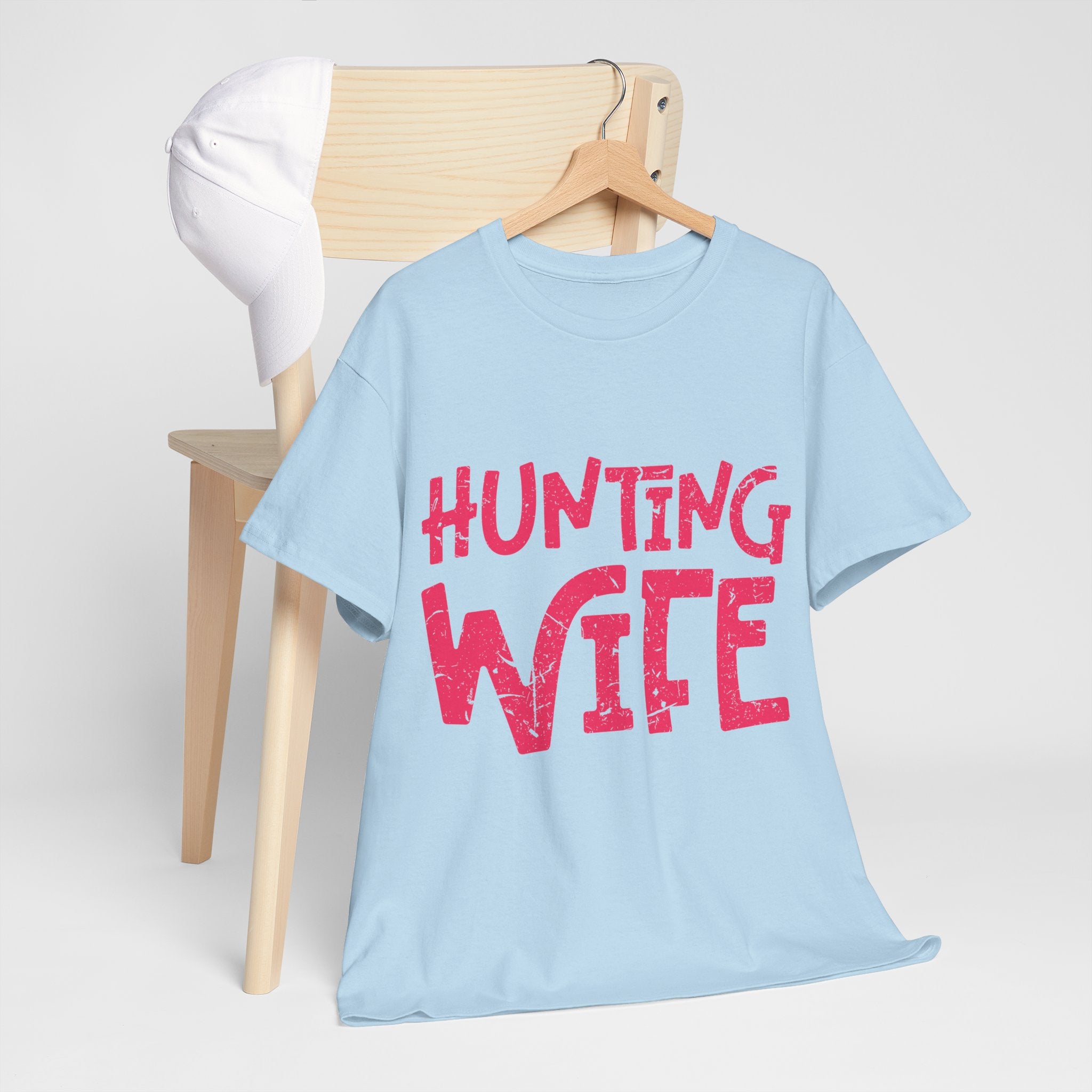 Hunting Season Vintage Badge T-Shirt — Rugged Orange Hunting Unisex Cotton Tee