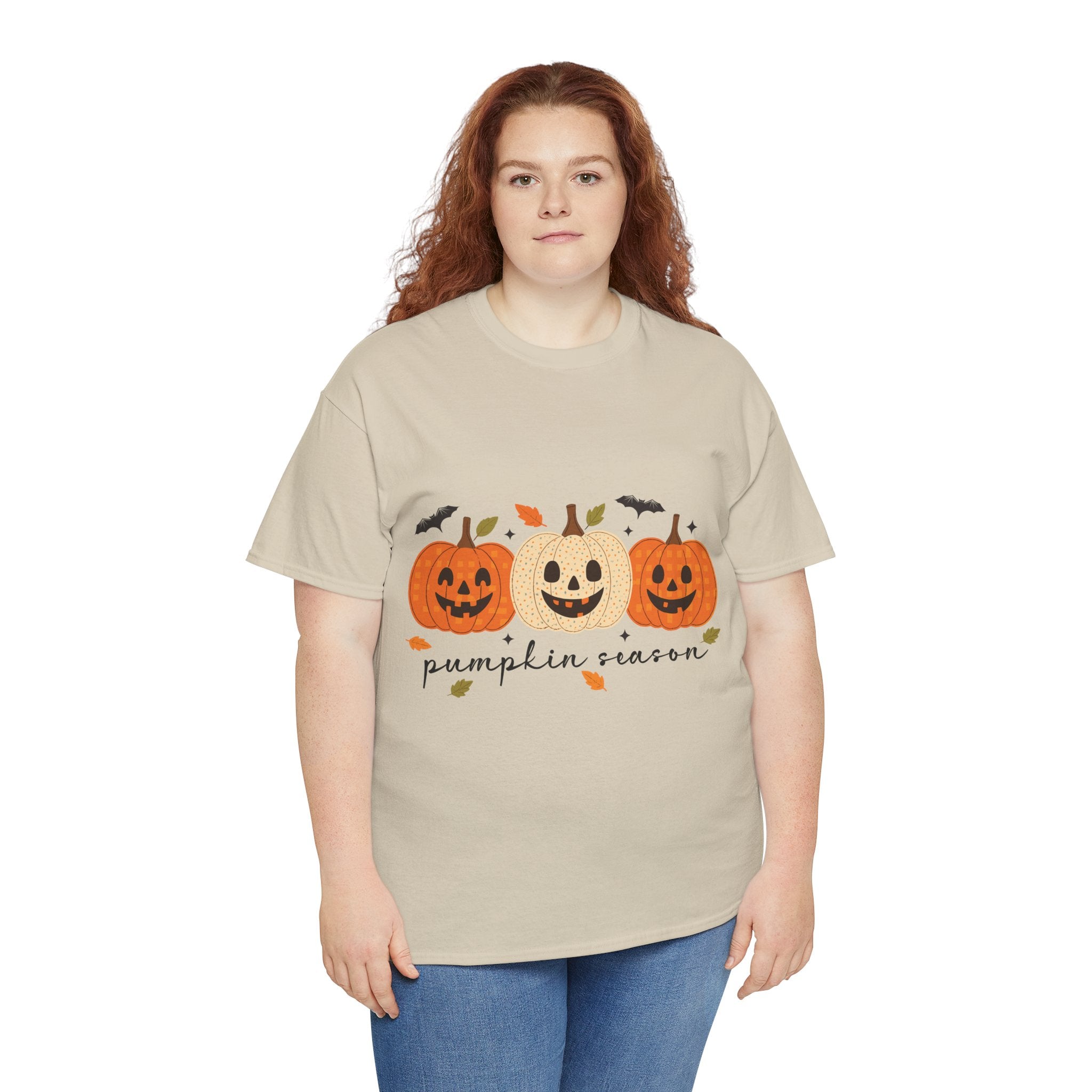 Pumpkin Season Unisex Cotton Tee