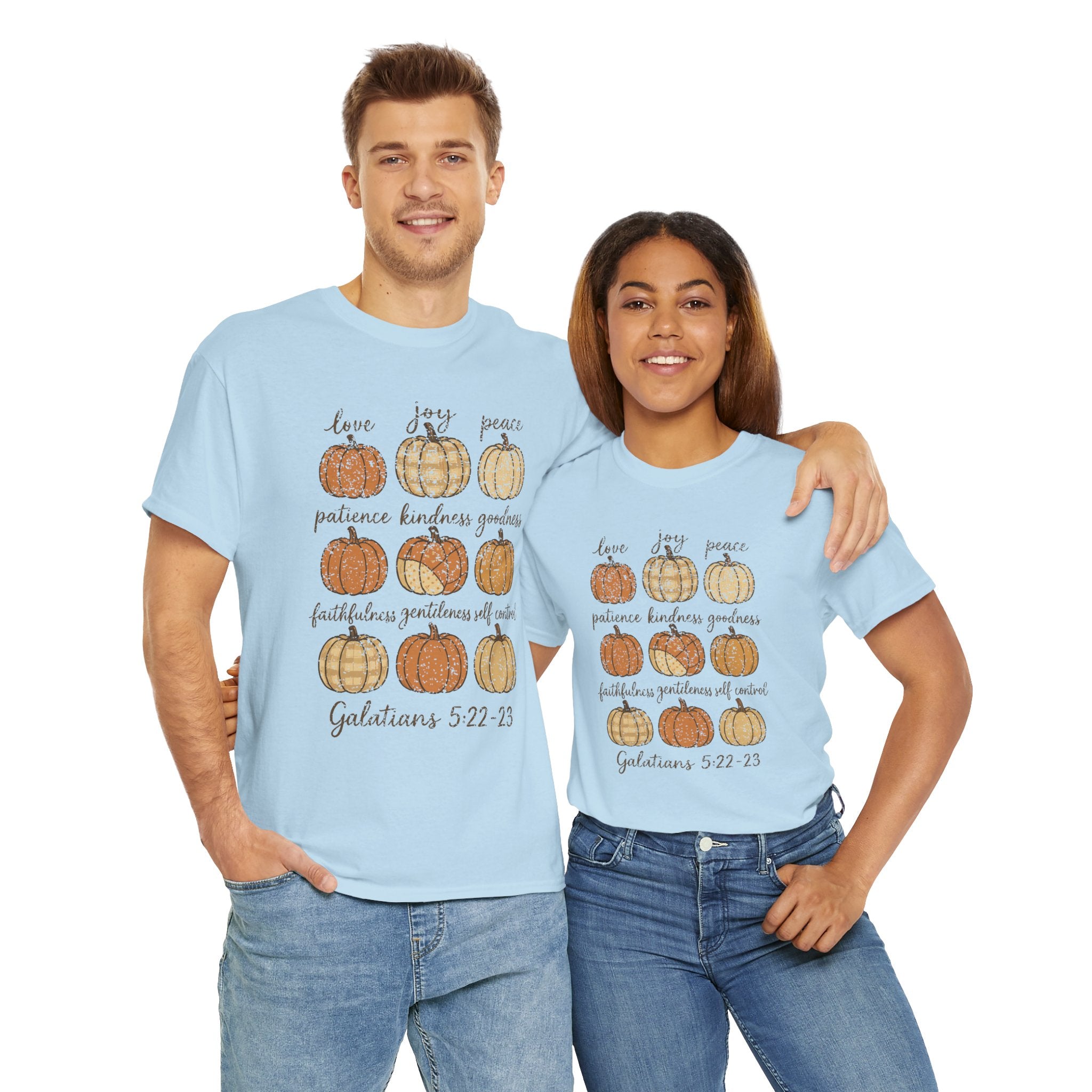 Pumpkins of the Spirit Unisex Cotton Tee