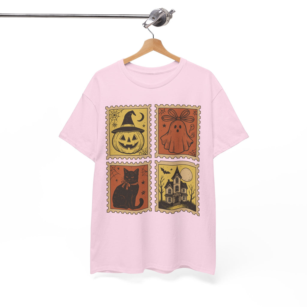 Halloween Stamp Collection Unisex Cotton Tee