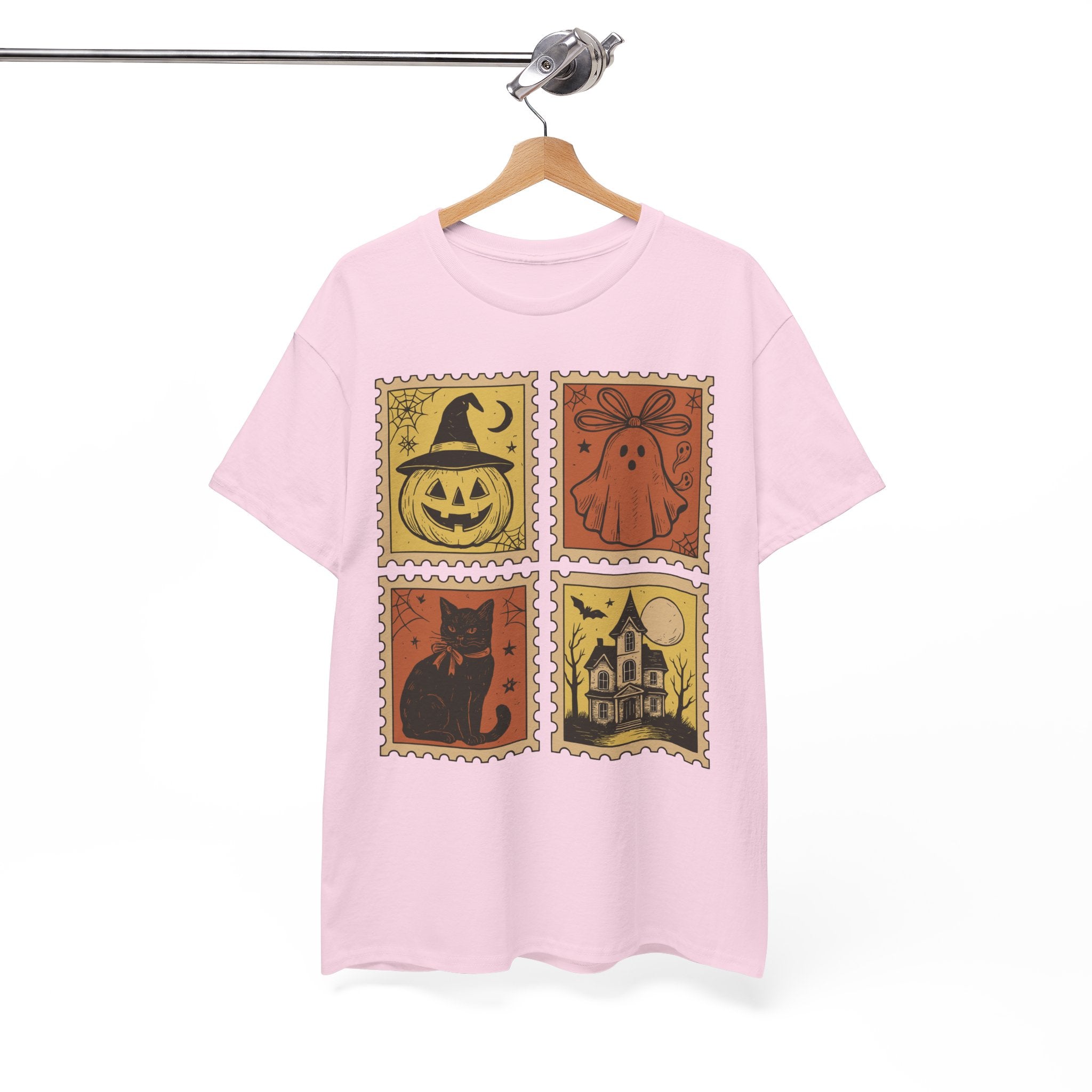 Halloween Stamp Collection Unisex Cotton Tee