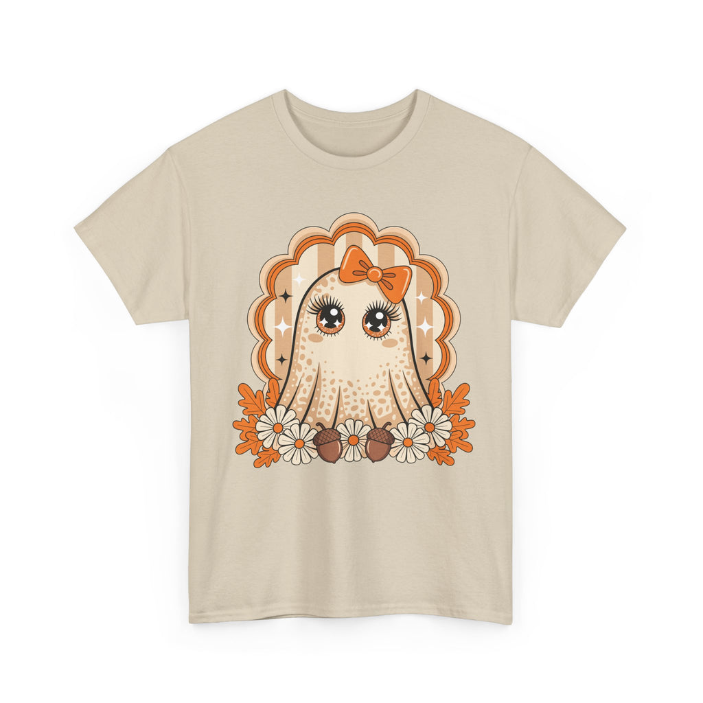 Ghost and Daisies Unisex Cotten Tee