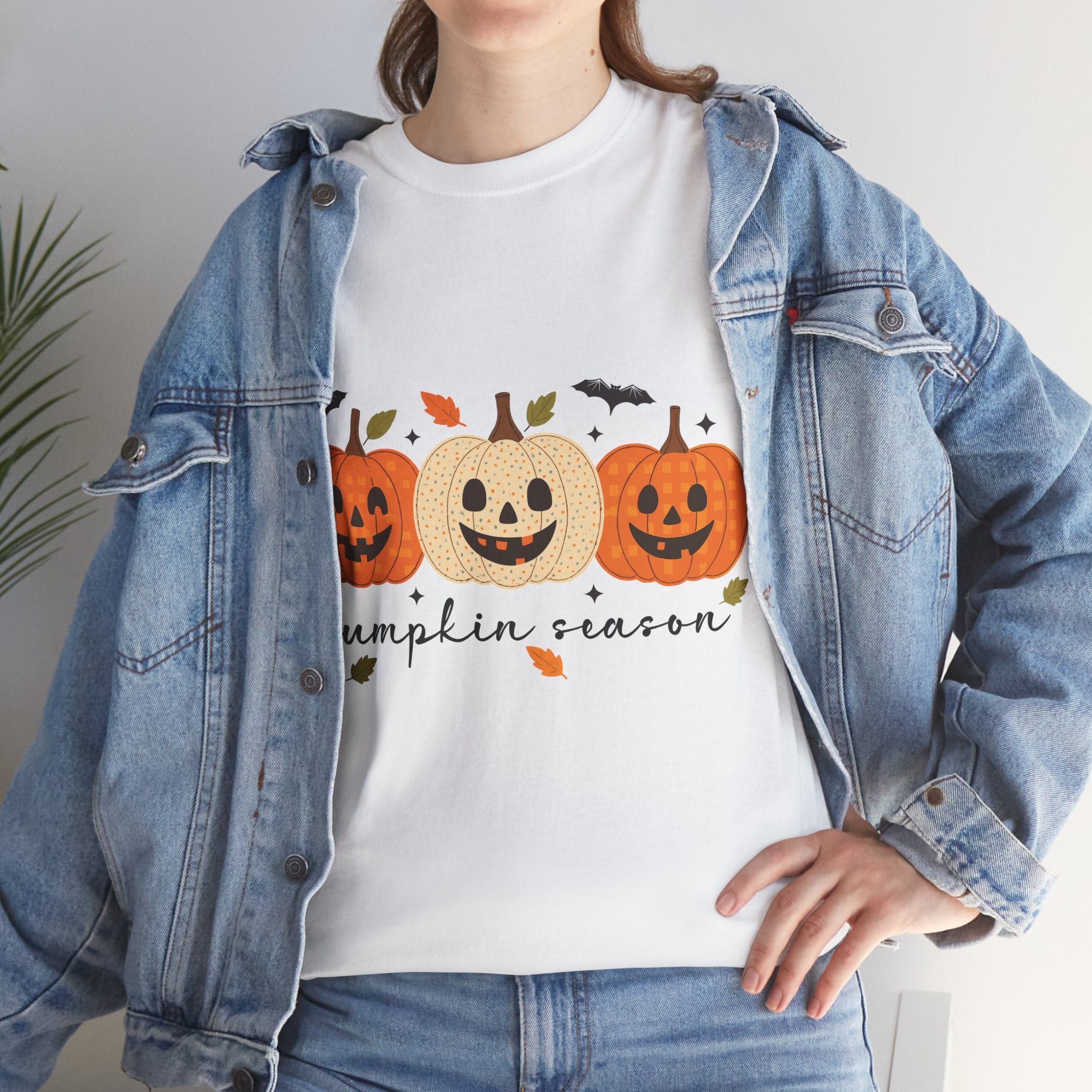 Pumpkin Season Unisex Cotton Tee