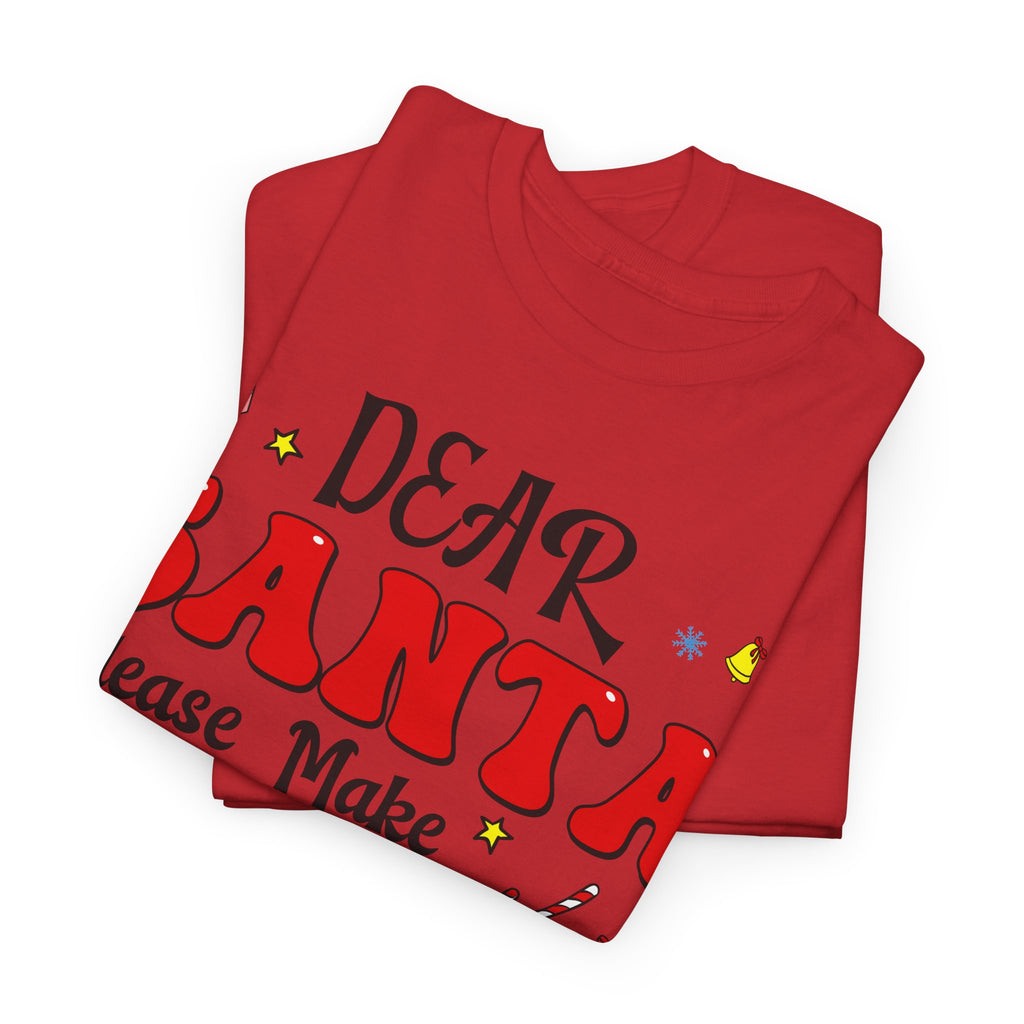Santa 67 Them Stop Christmas Unisex Cotton Tee