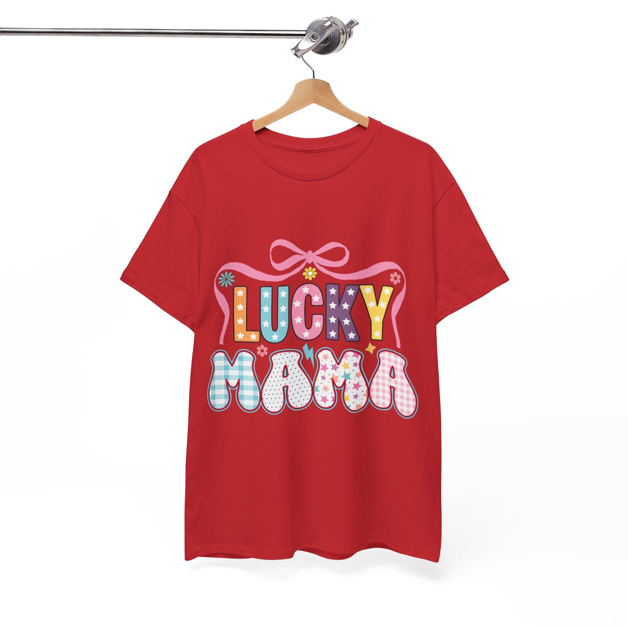 Lucky Mama Unisex Cotton Tee