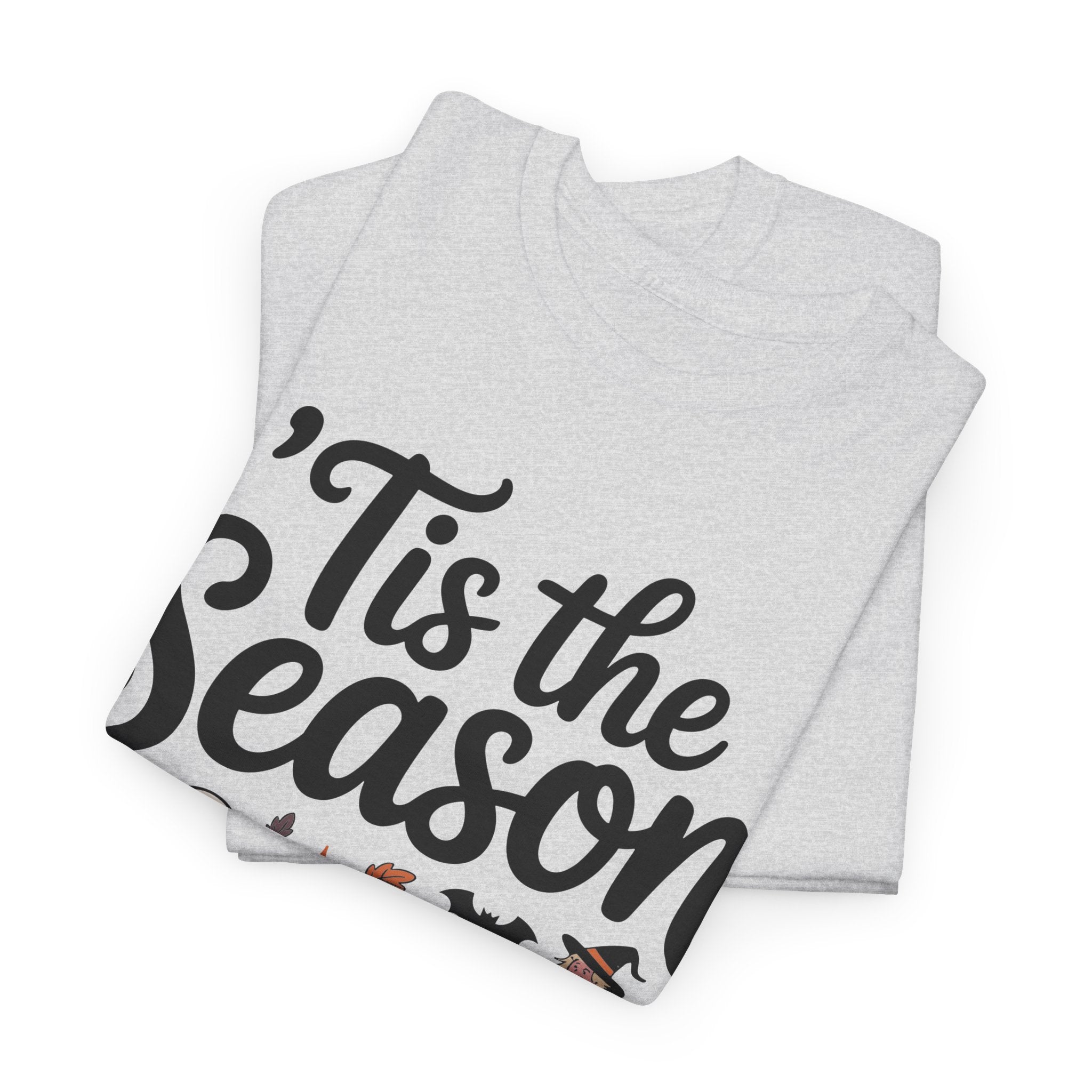 Holiday Season Unisex Cotton T-Shirt - Tis the Season Design