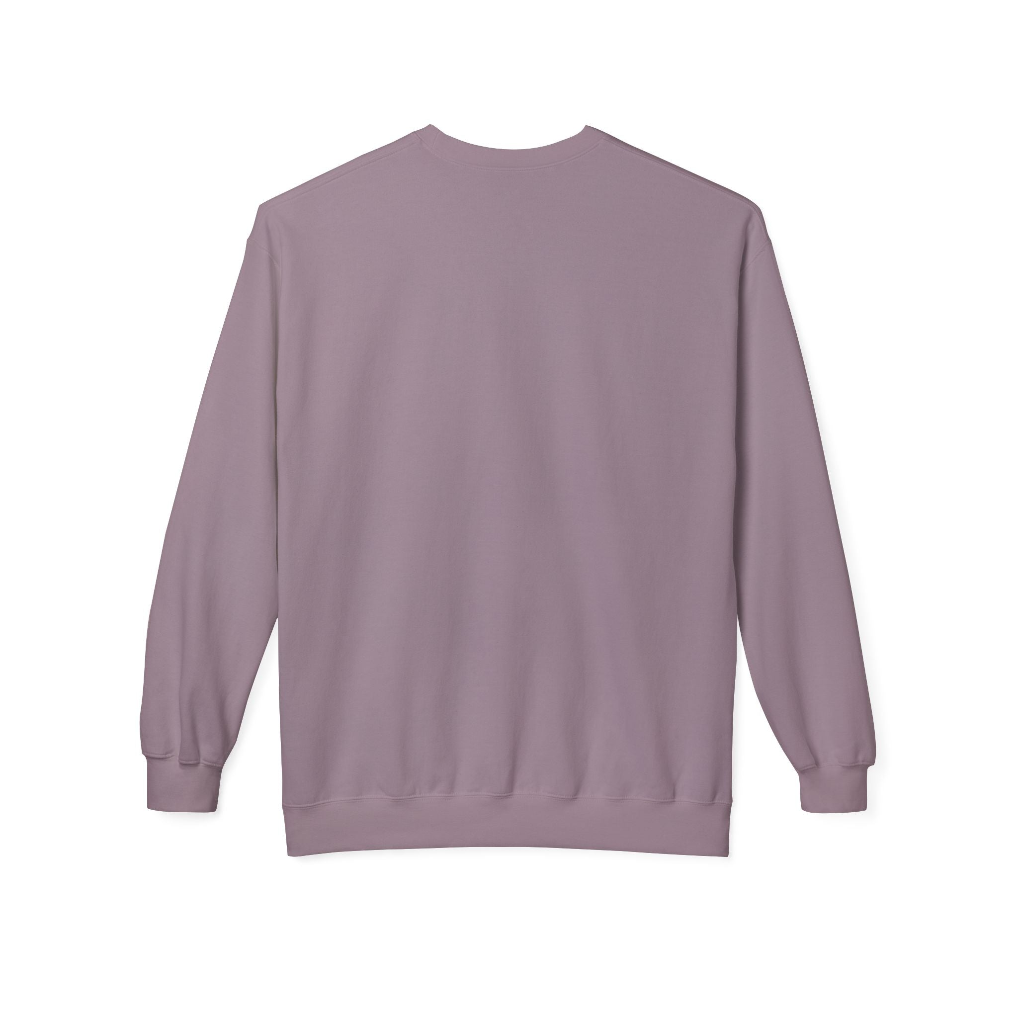 Cute Goose Drinking Fleece Crewneck Sweatshirt- Unisex