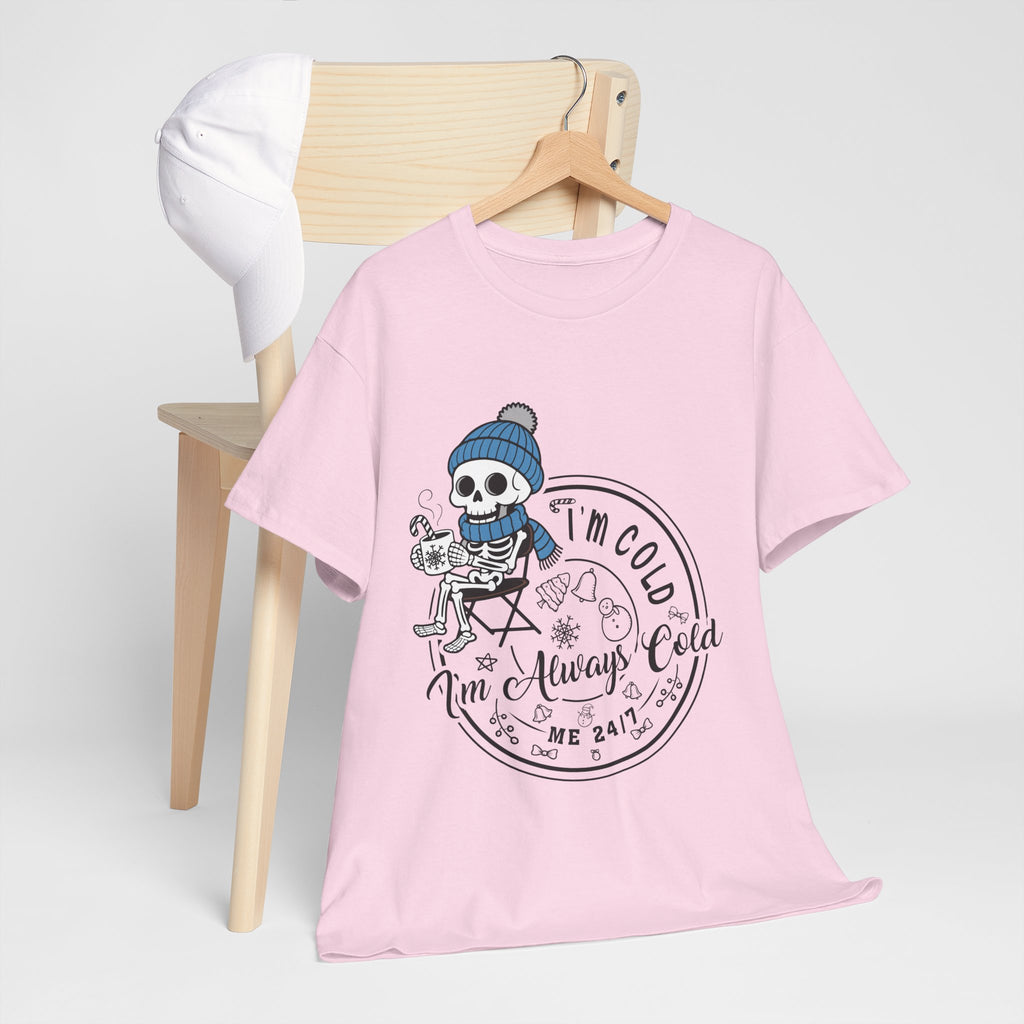 Cozy Skeleton Unisex Cotton Tee