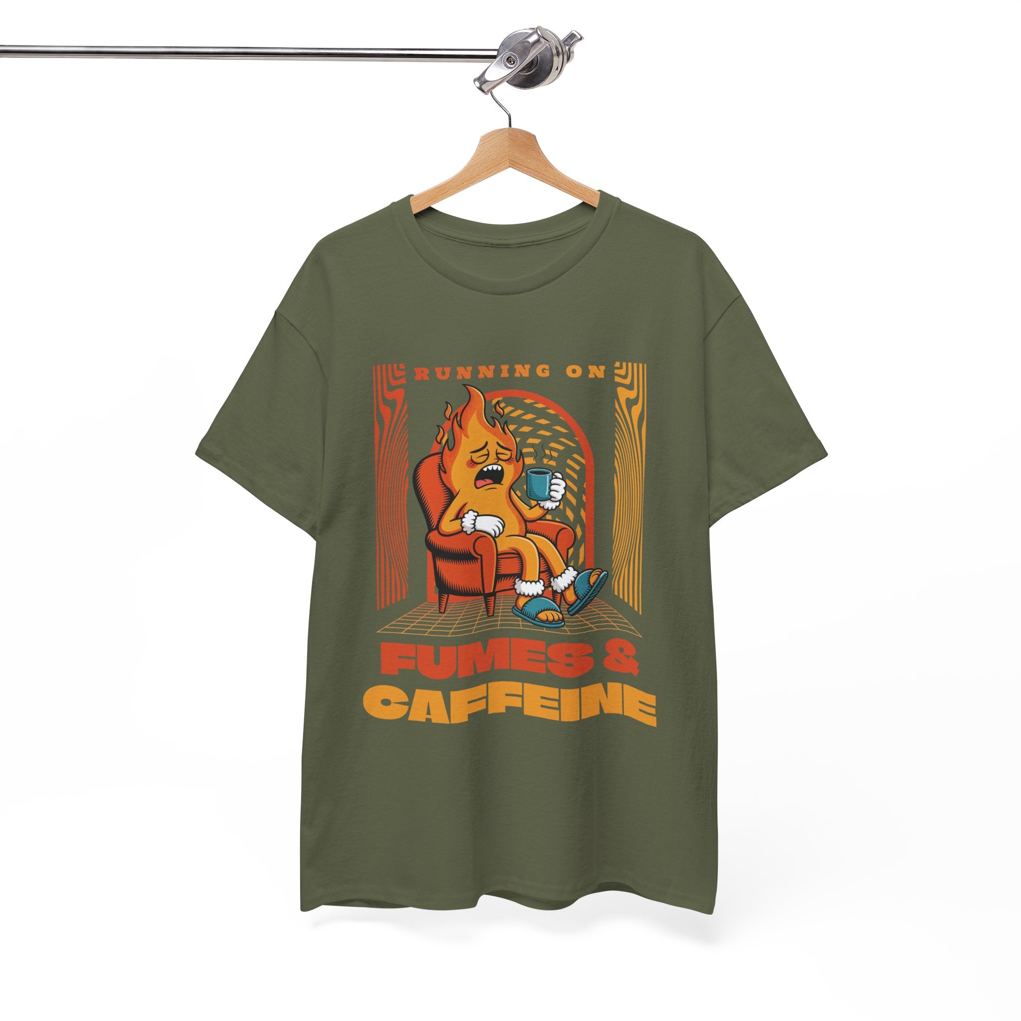Running on Fumes and Caffeine Tee