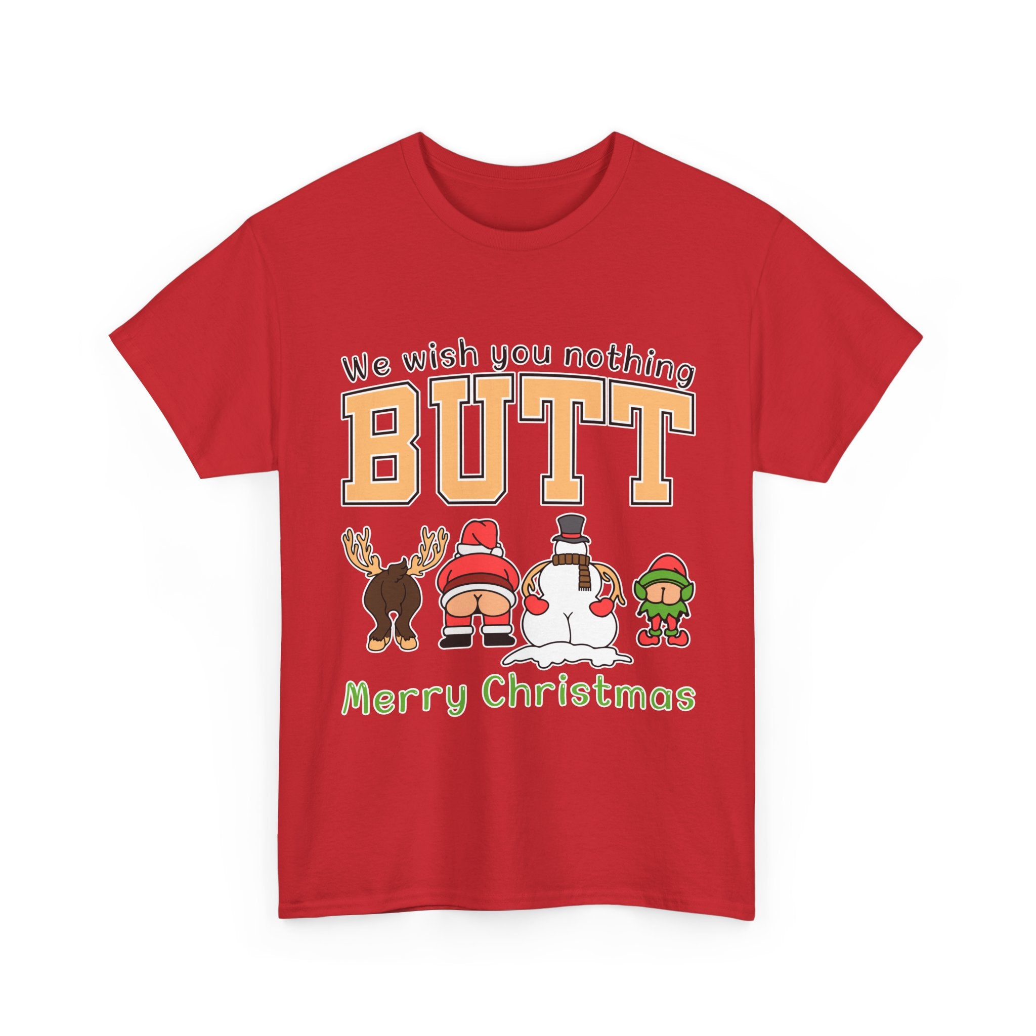 Christmas Butts Unisex Cotton Tee