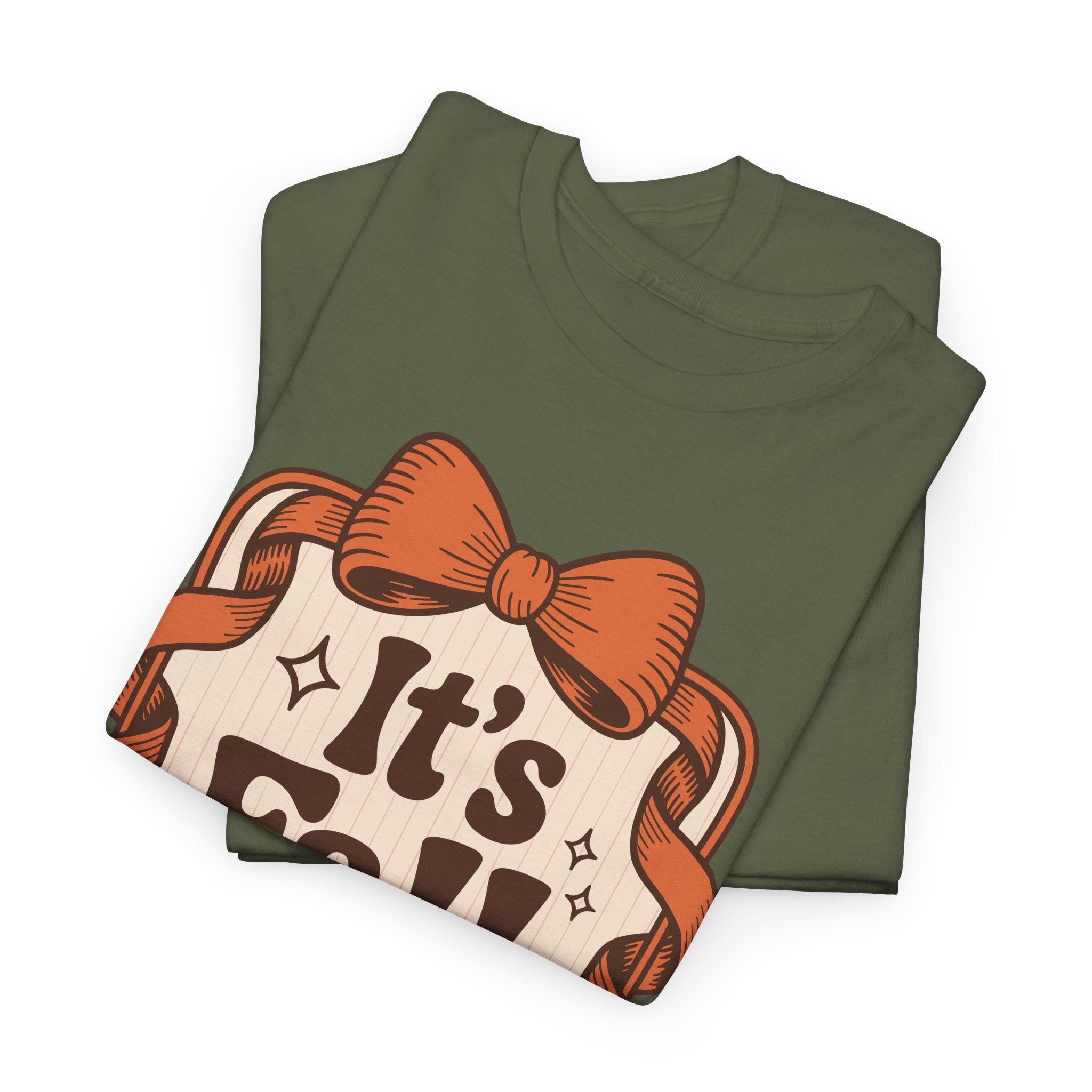 It’s Fall Y’all Autumn Ribbon Unisex Cotton Tee