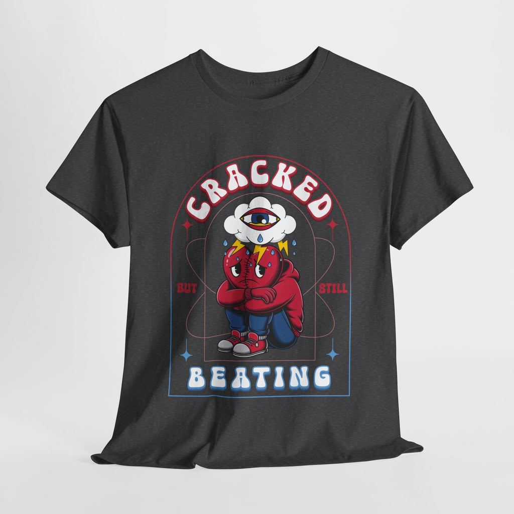 Cracked but still beating Tee