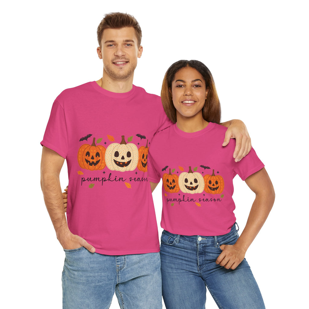 Pumpkin Season Unisex Cotton Tee