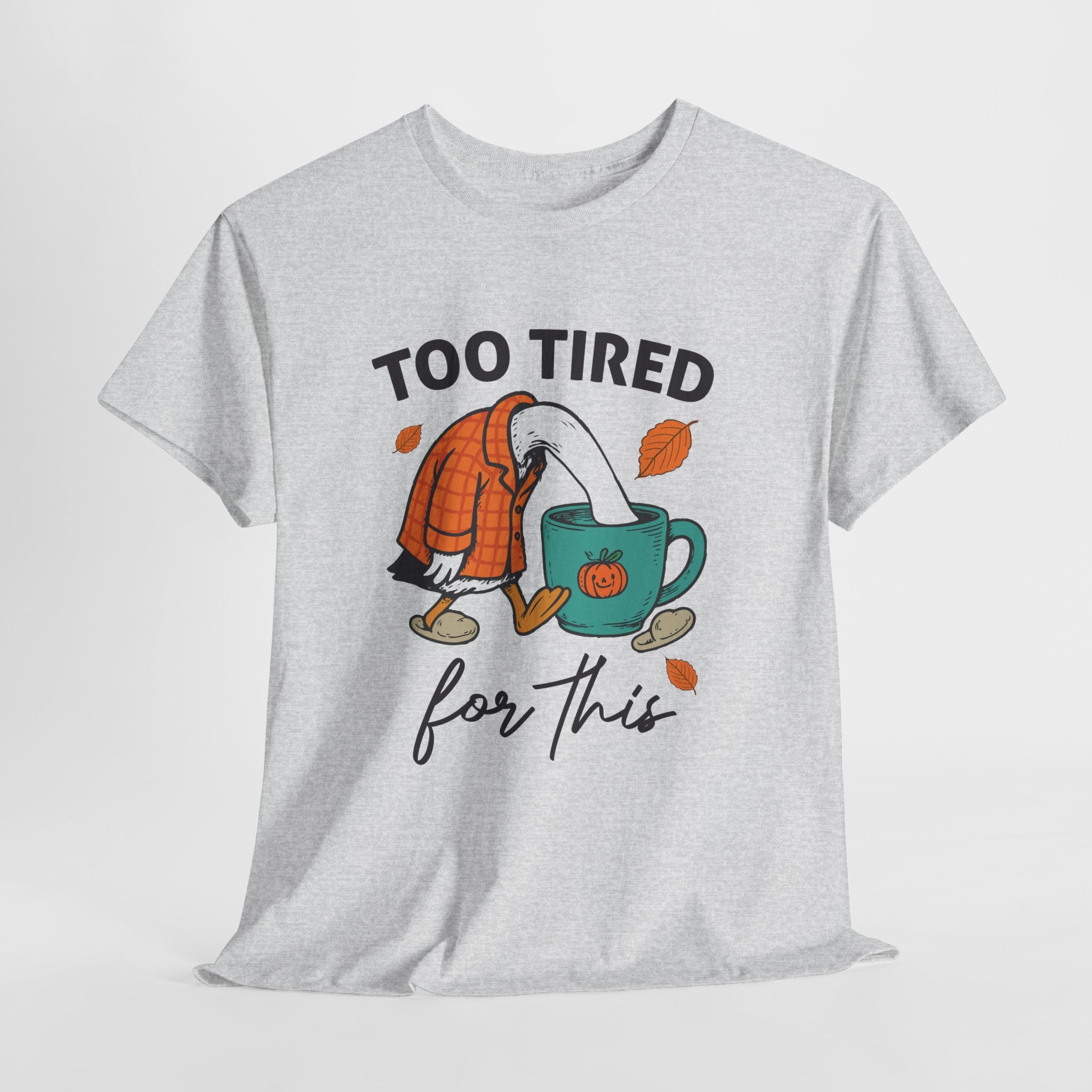 Sleepy Crow Unisex Cotton Tee