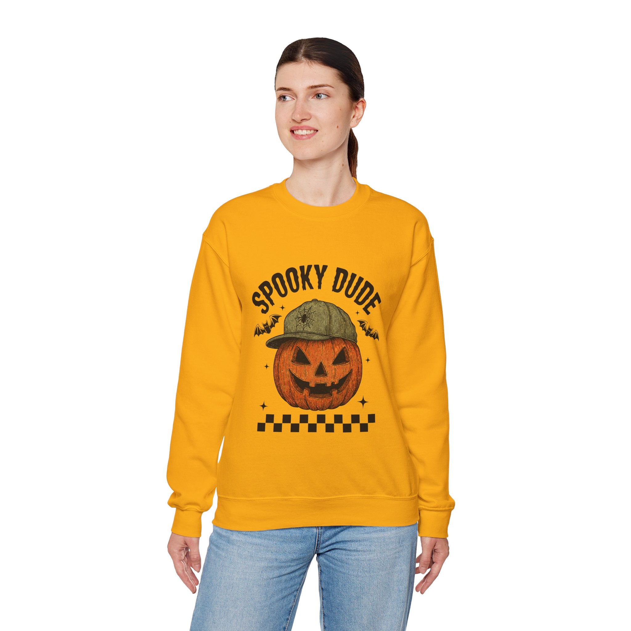 Spooky Pumpkin Crewneck Sweatshirt - Unisex