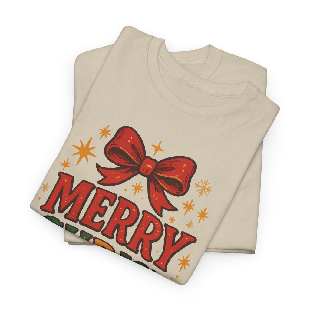 Merry Christmas Unisex Cotton Tee