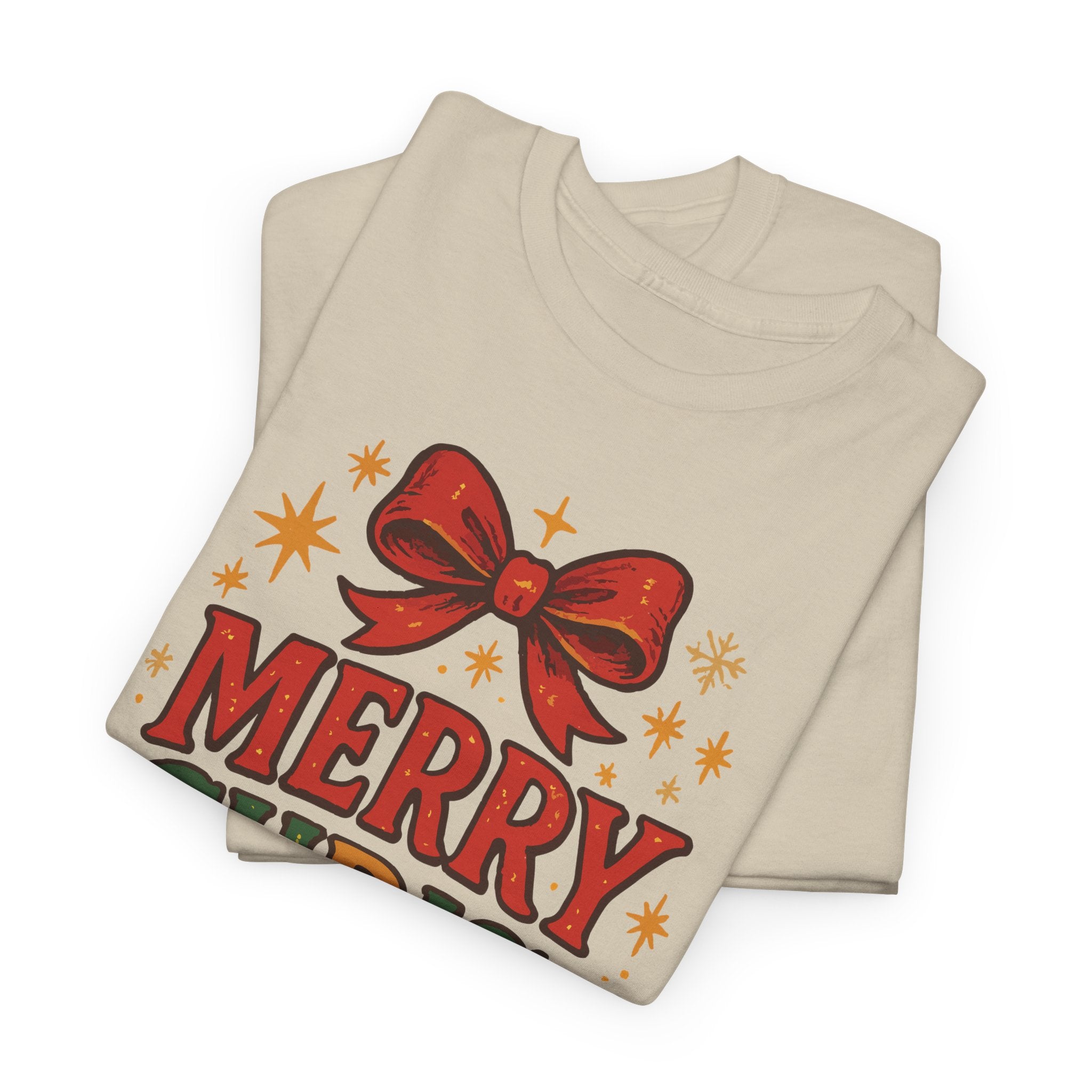 Merry Christmas Unisex Cotton Tee