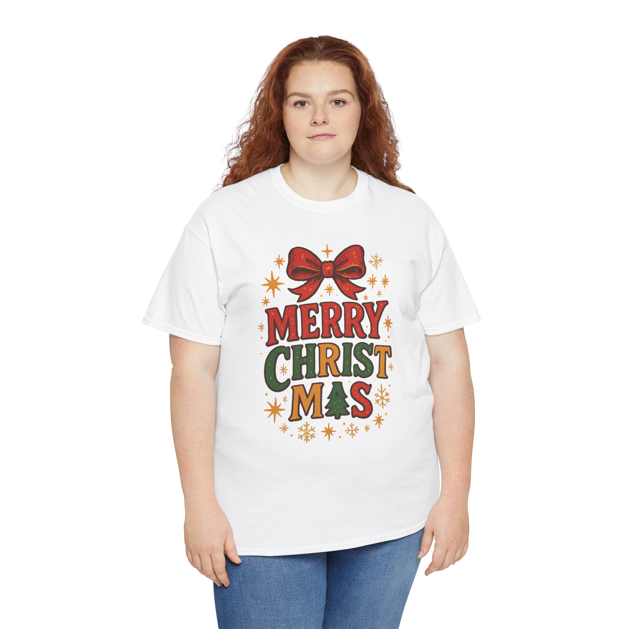 Merry Christmas Unisex Cotton Tee
