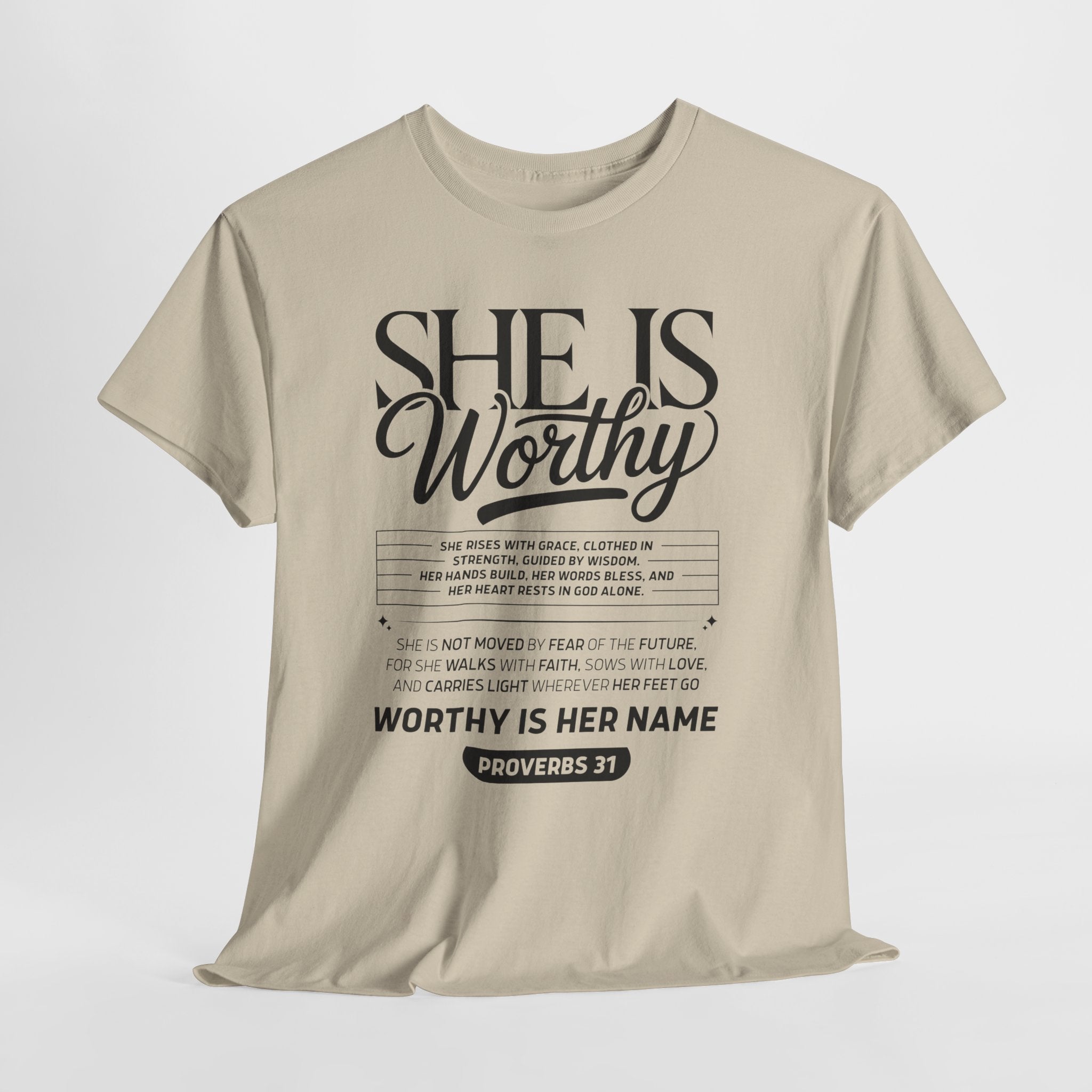 Vintage Black & White Christian Faith Tee — Heartfelt Scripture Quote Unisex Cotton Tee