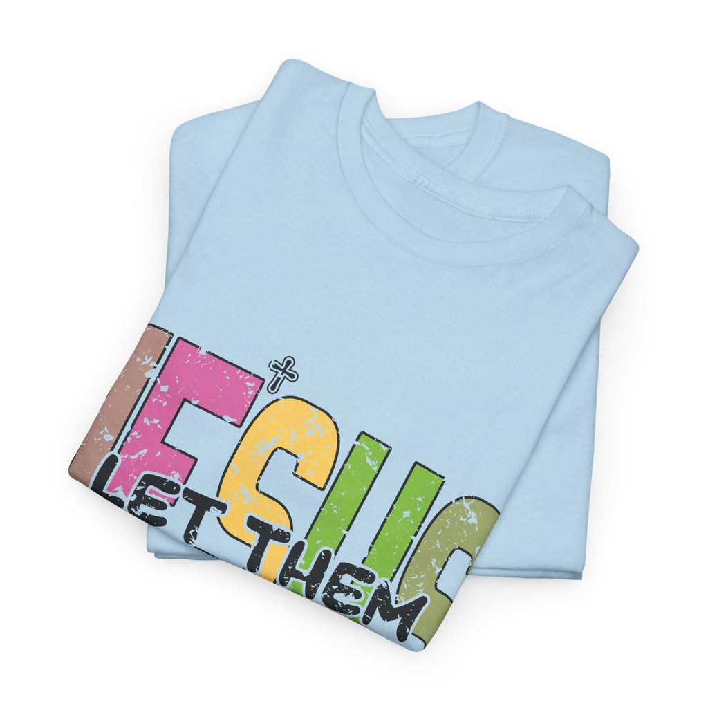 Jesus ‘See You In Me’ Distressed Pastel Unisex Cotton T-Shirt