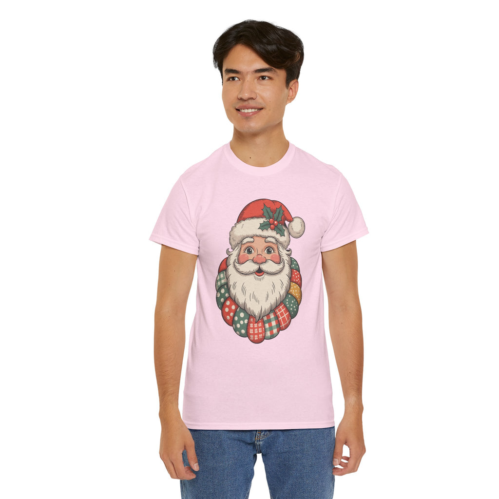 Vintage Santa Unisex Cotton Tee