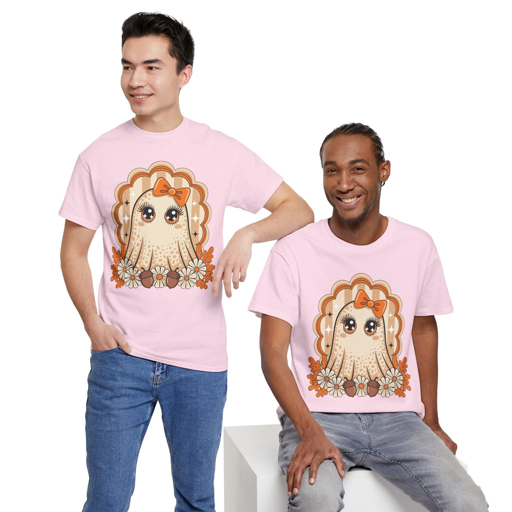 Ghost and Daisies Unisex Cotten Tee