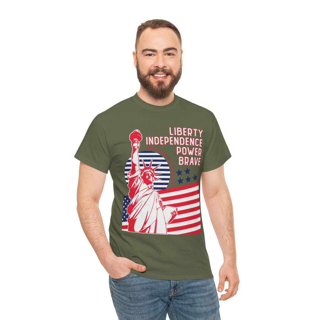 American Independence Day Unisex Cotton Tee