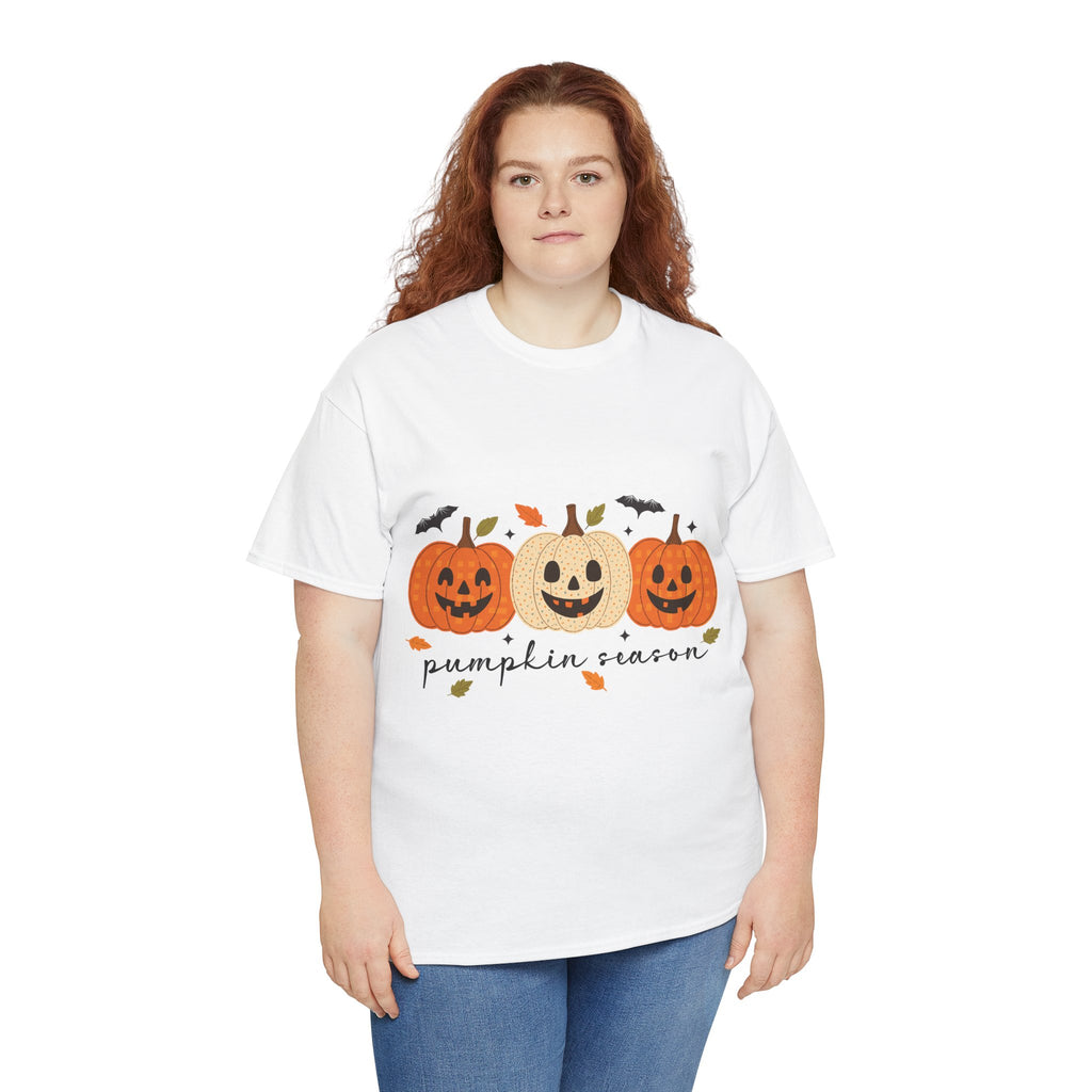 Pumpkin Season Unisex Cotton Tee