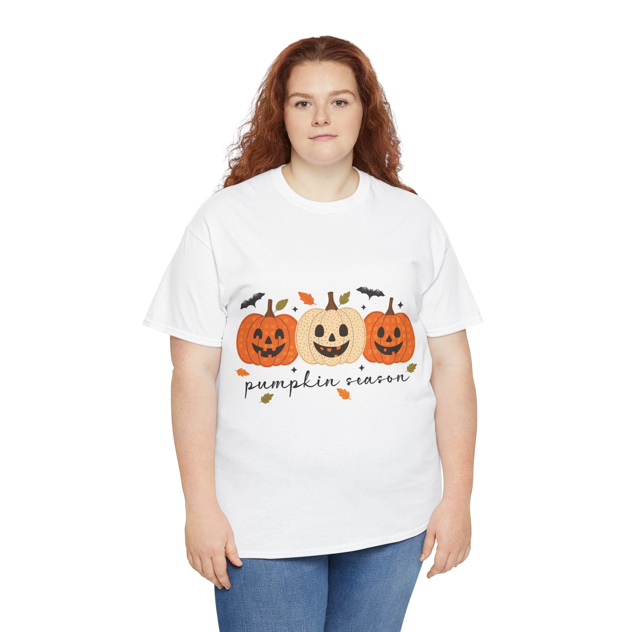 Pumpkin Season Unisex Cotton Tee