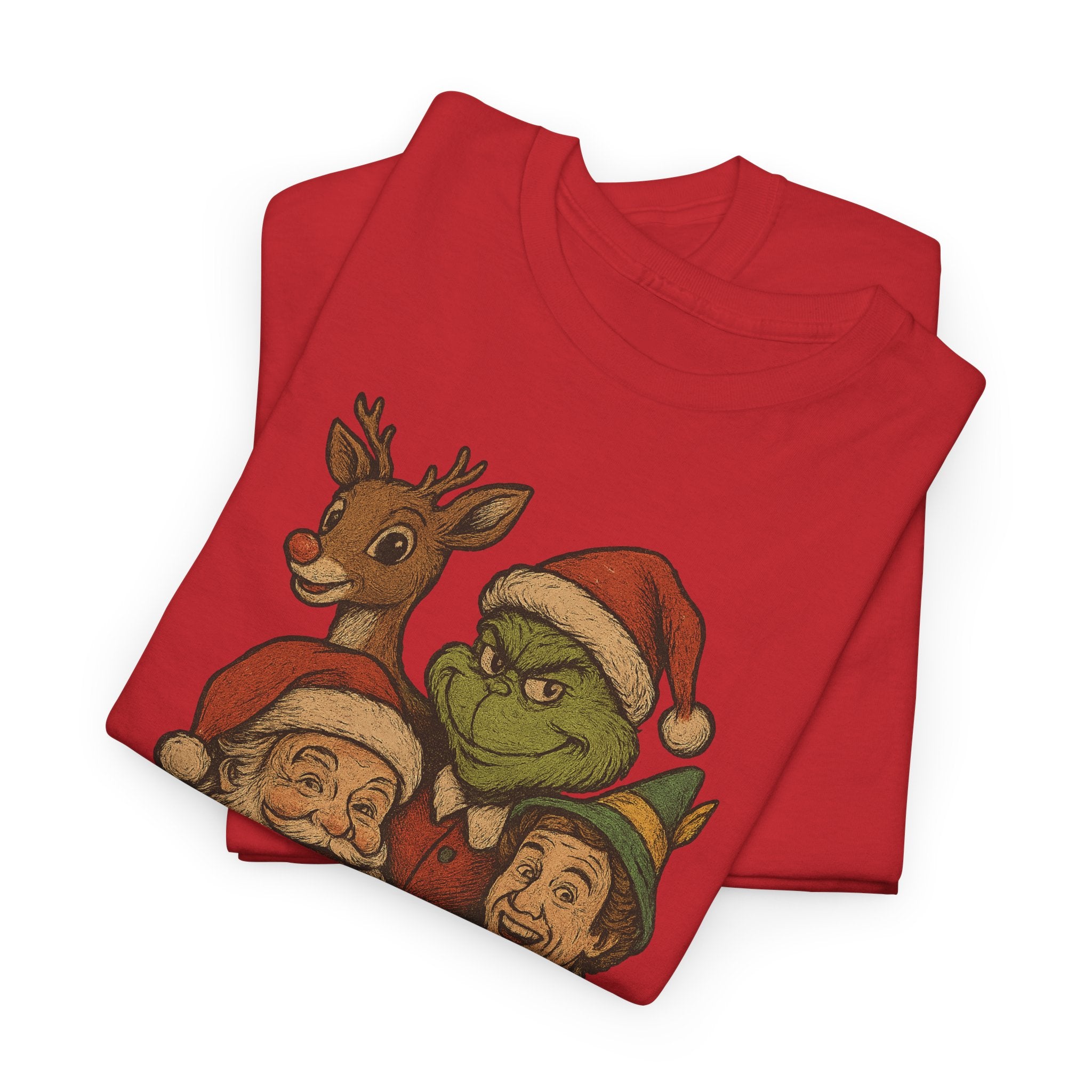 Christmas Icon Vintage Unisex Cotton Tee