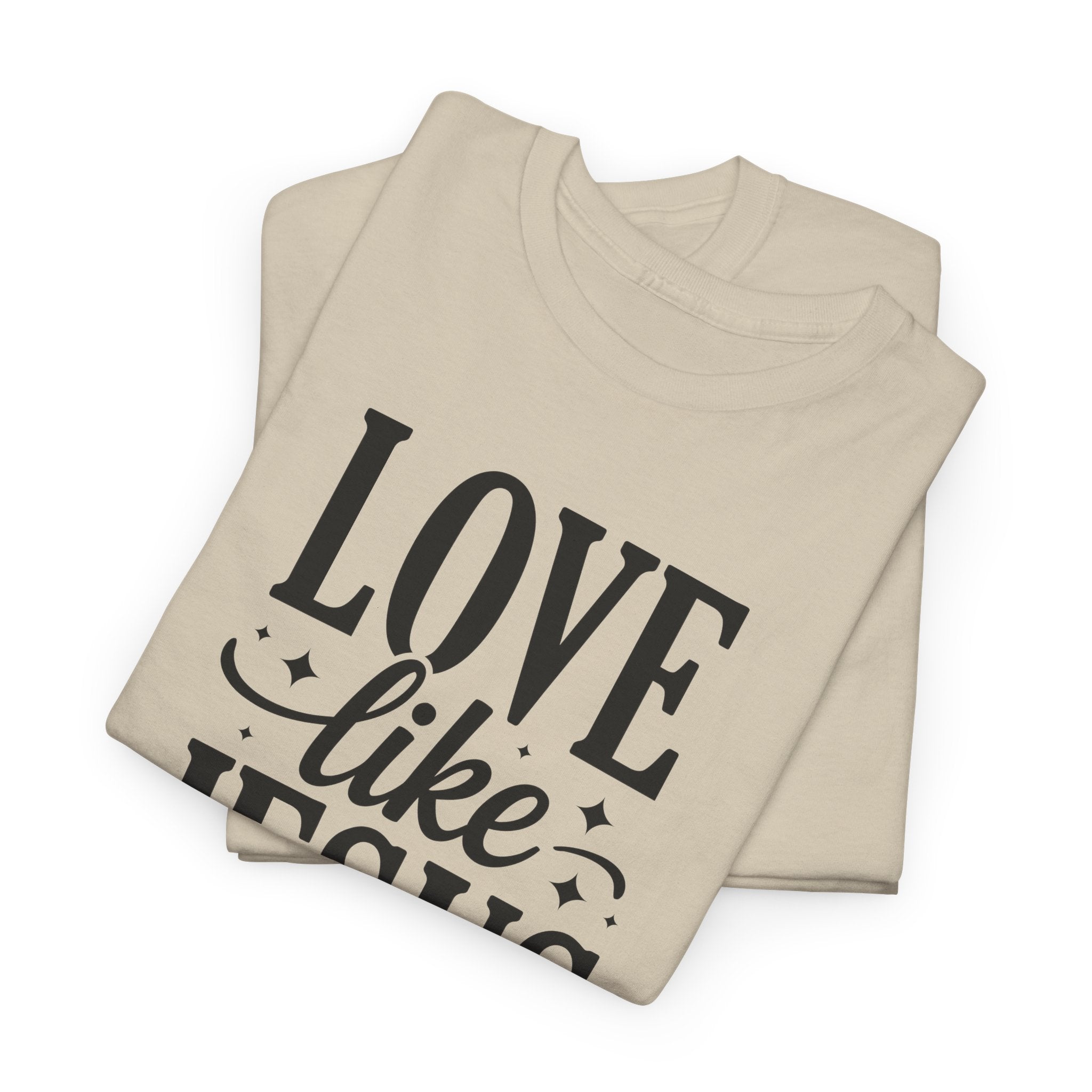Love Like Jesus Tee — John 13:34 Faith-Inspired Christian Unisex Cotton T-Shirt