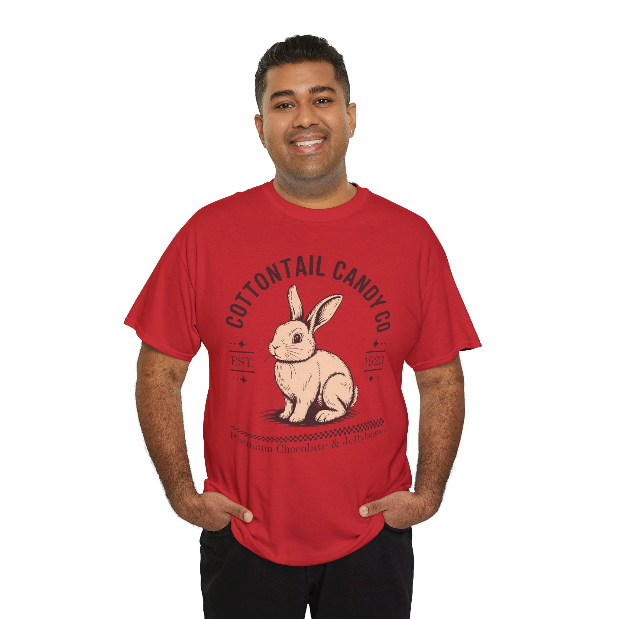 Cottontail Candy Co. Vintage Bunny Unisex Cotton Tee