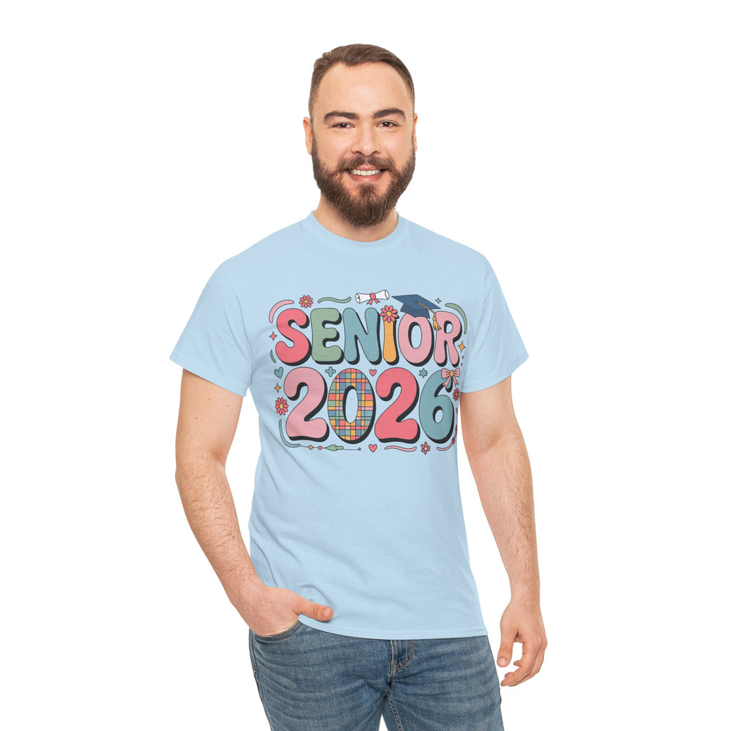 Senior Class of 2026 Unisex Cotton Tee