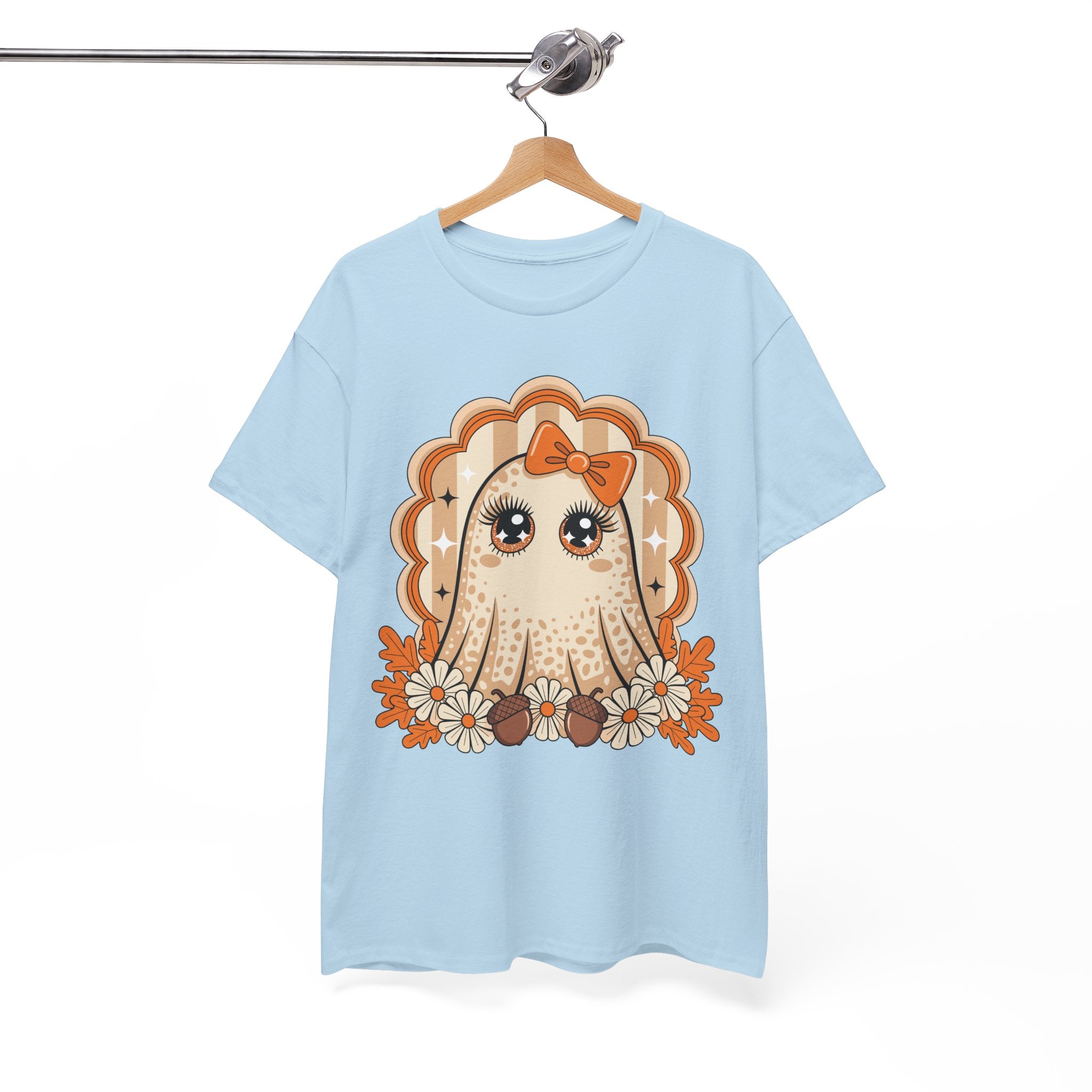 Ghost and Daisies Unisex Cotten Tee