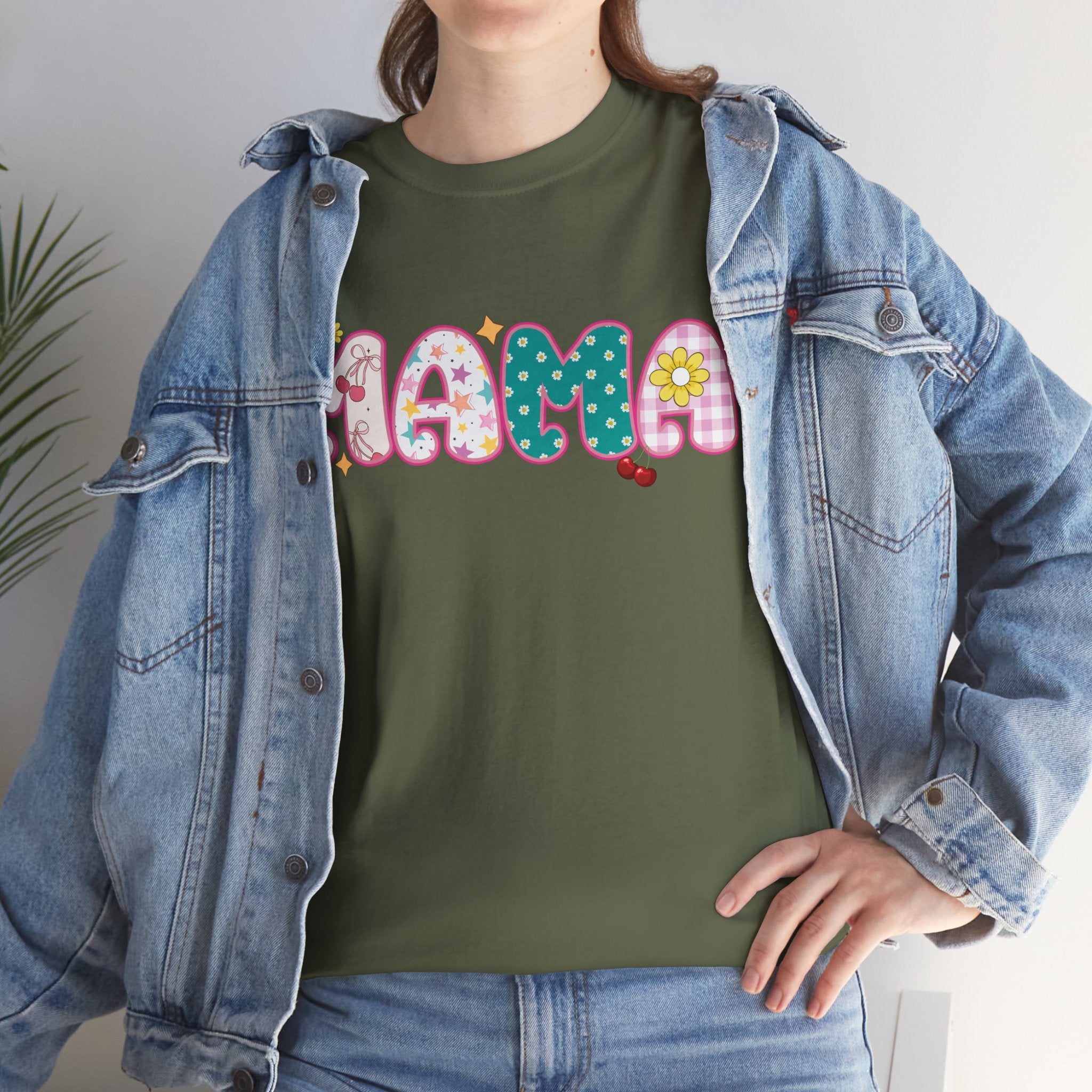 Mama Text Tee - Unisex Cotton