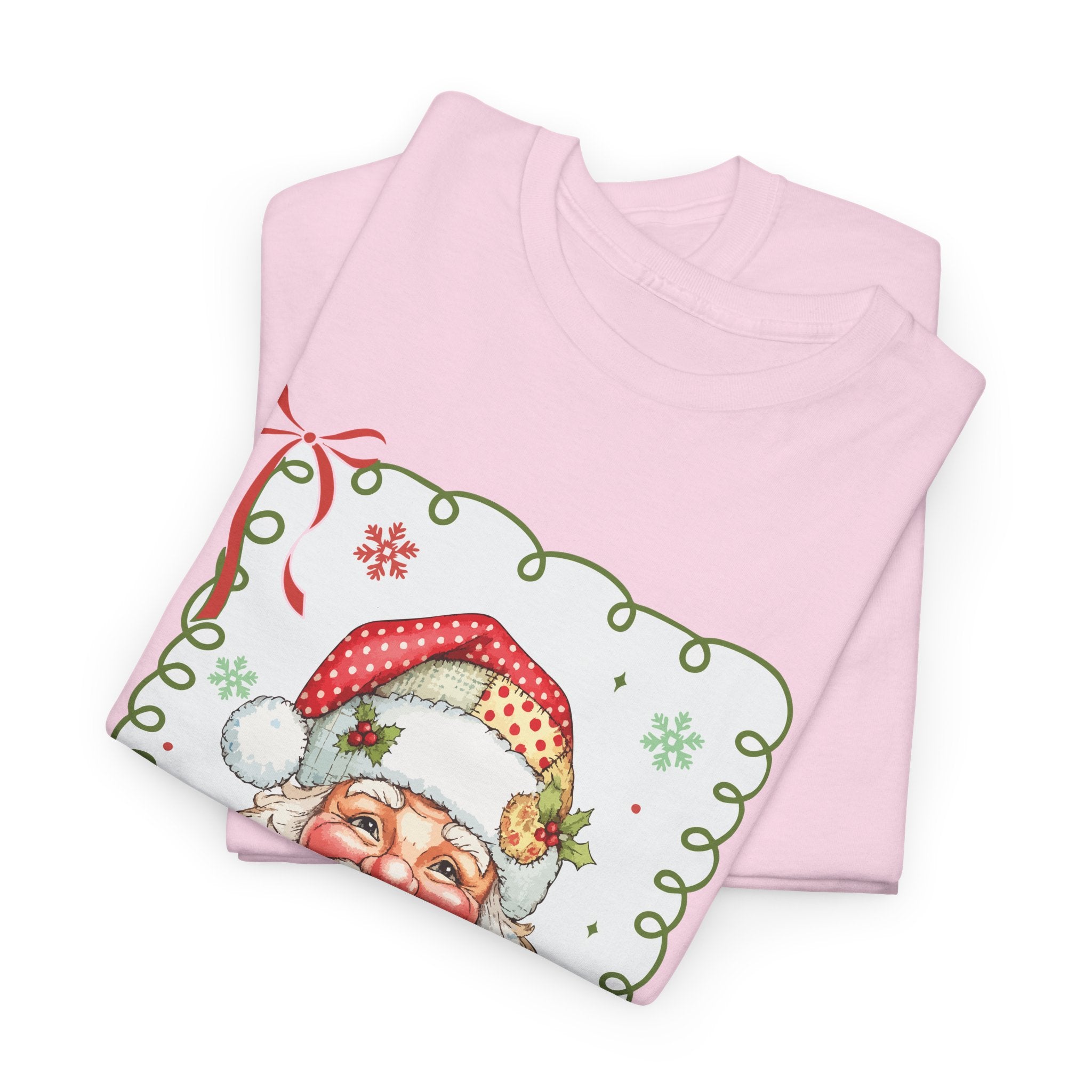 Santa Vintage Unisex Cotton Tee