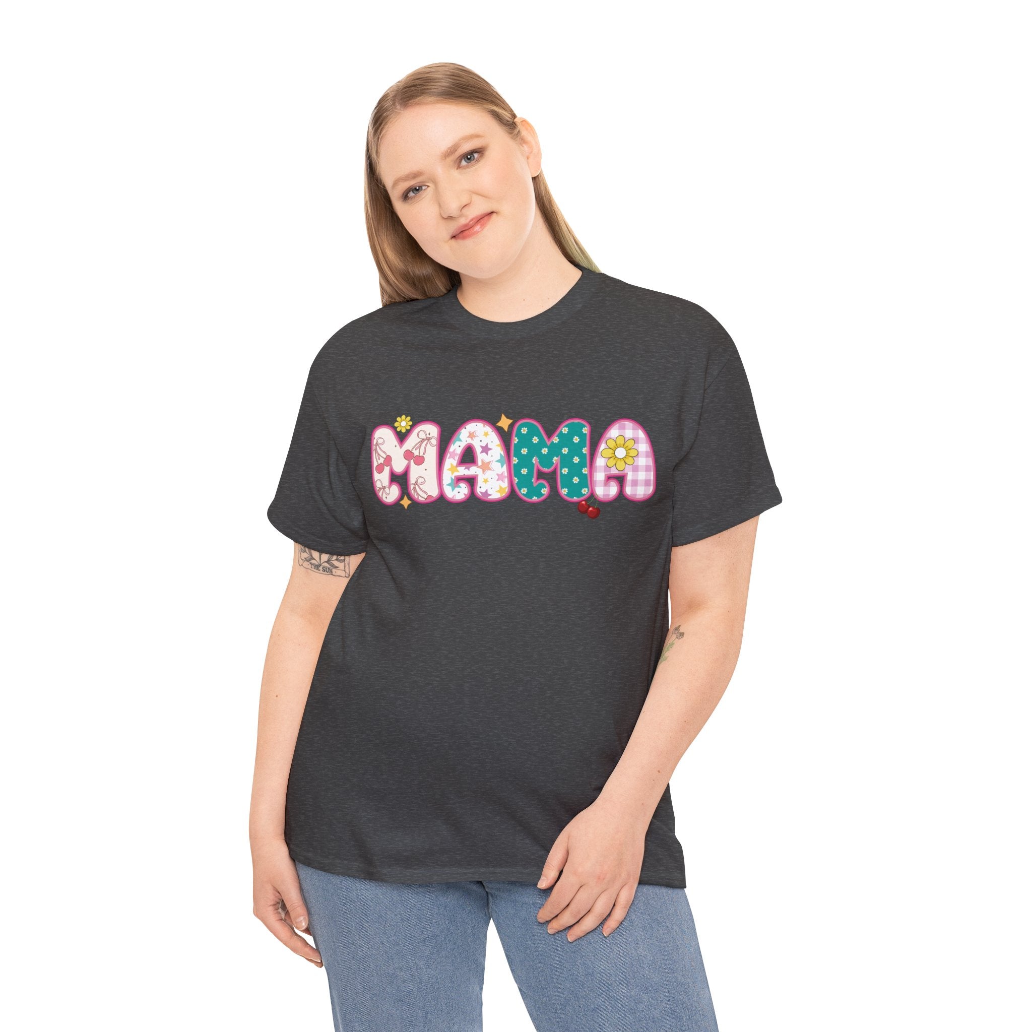 Mama Text Tee - Unisex Cotton