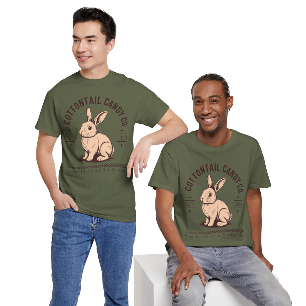 Cottontail Candy Co. Vintage Bunny Unisex Cotton Tee