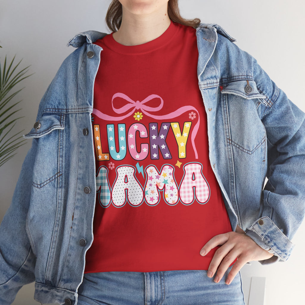 Lucky Mama Unisex Cotton Tee